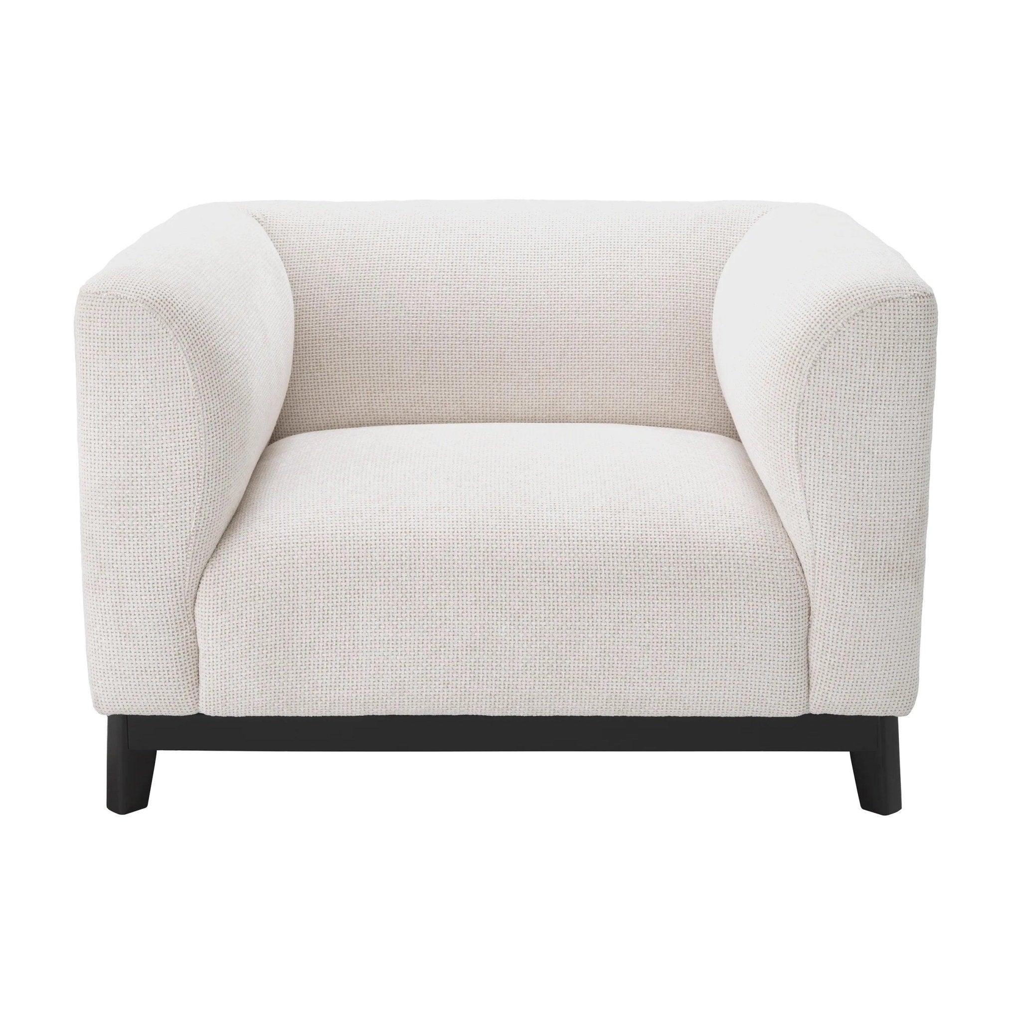 Fotel CORSO biały Eichholtz Eye on Design