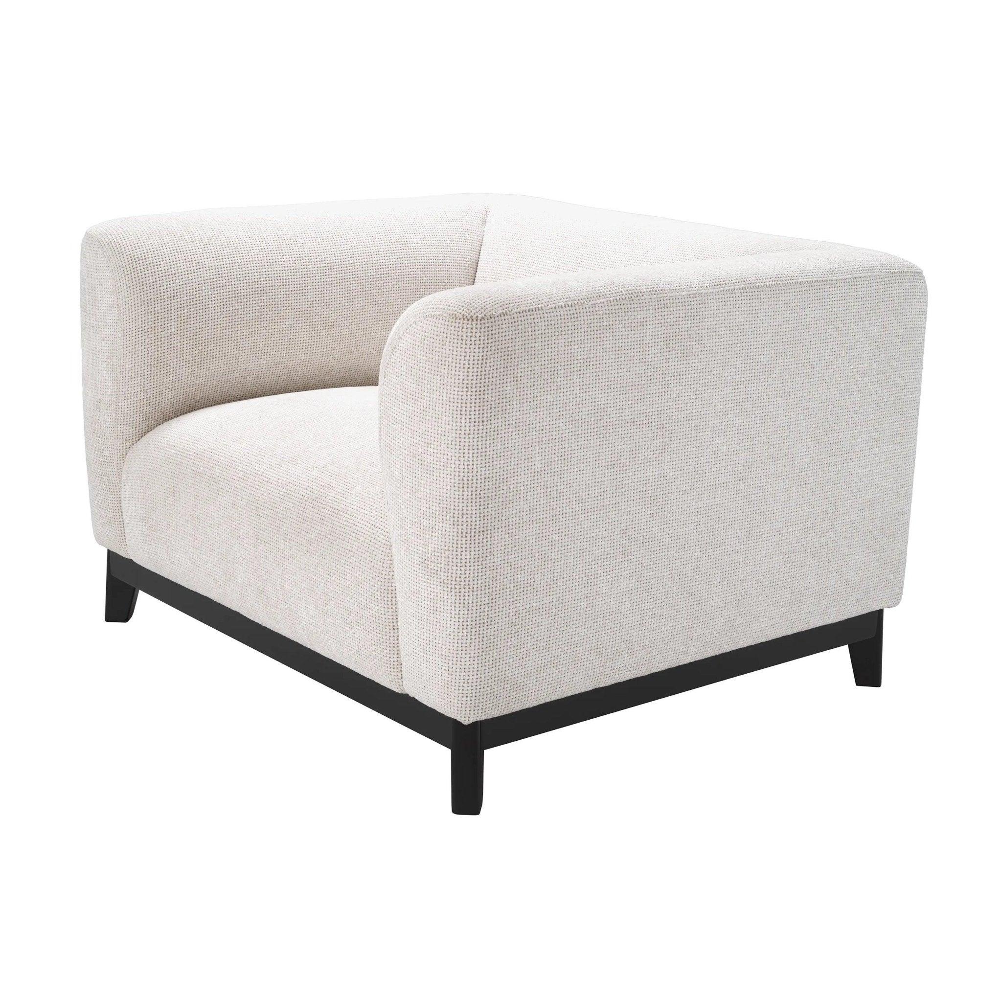 Fotel CORSO biały Eichholtz Eye on Design