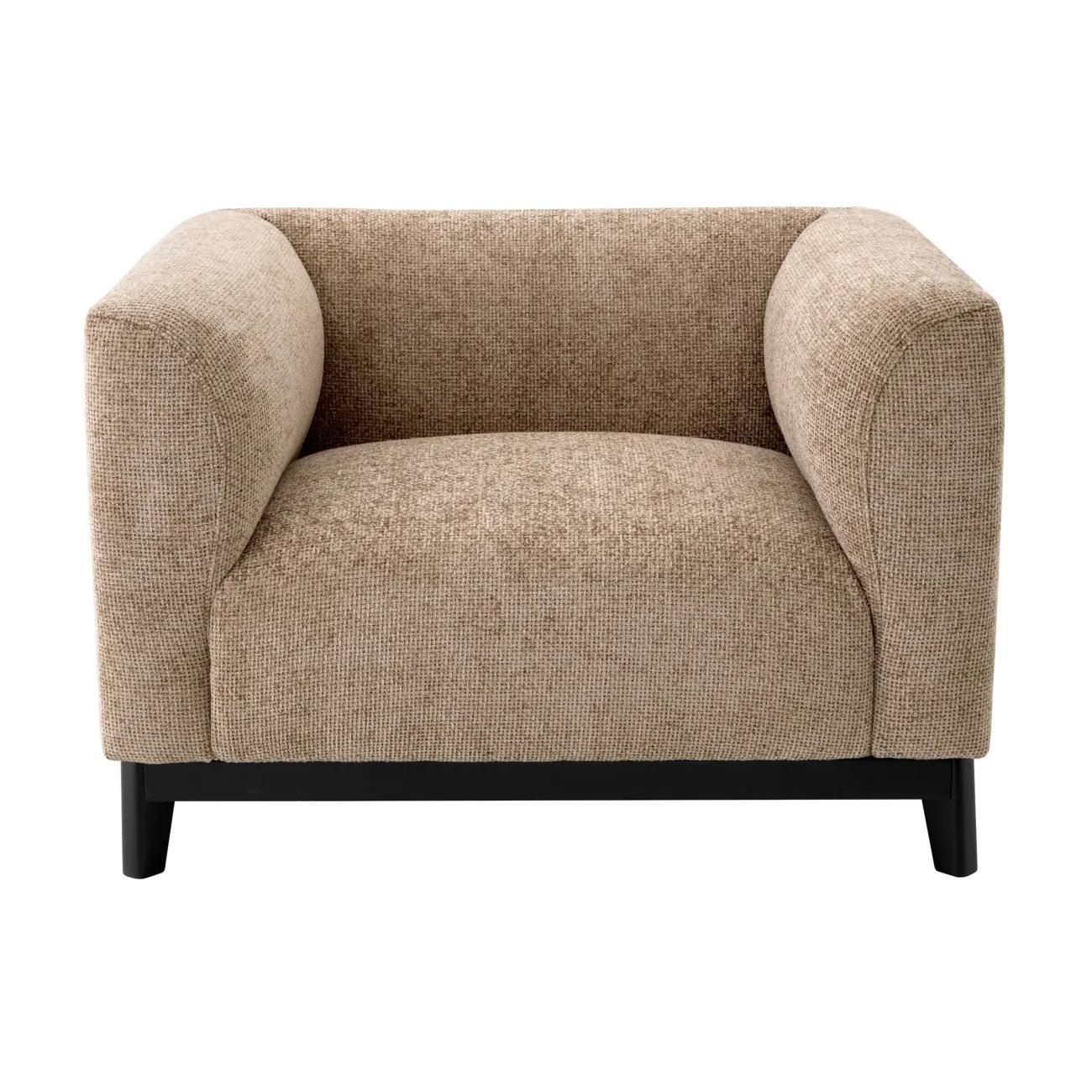 Fotel CORSO piaskowy Eichholtz Eye on Design