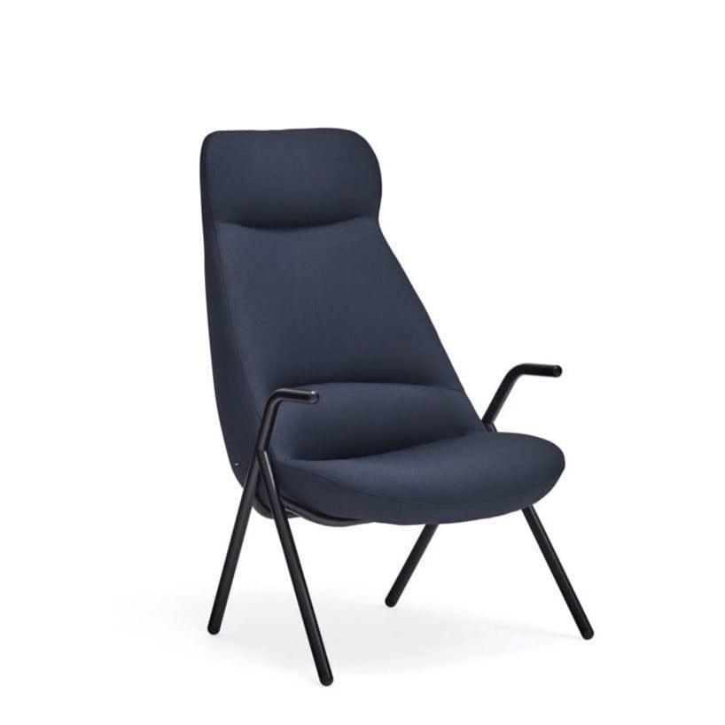 Fotel DINS wysoki ciemnoniebieski Teulat Eye on Design
