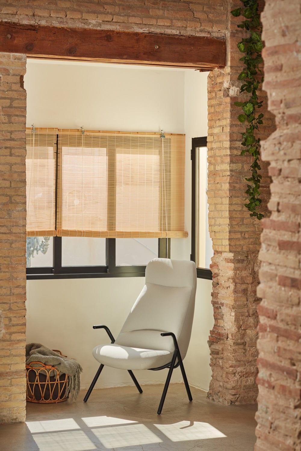 Fotel DINS wysoki kremowy Teulat Eye on Design