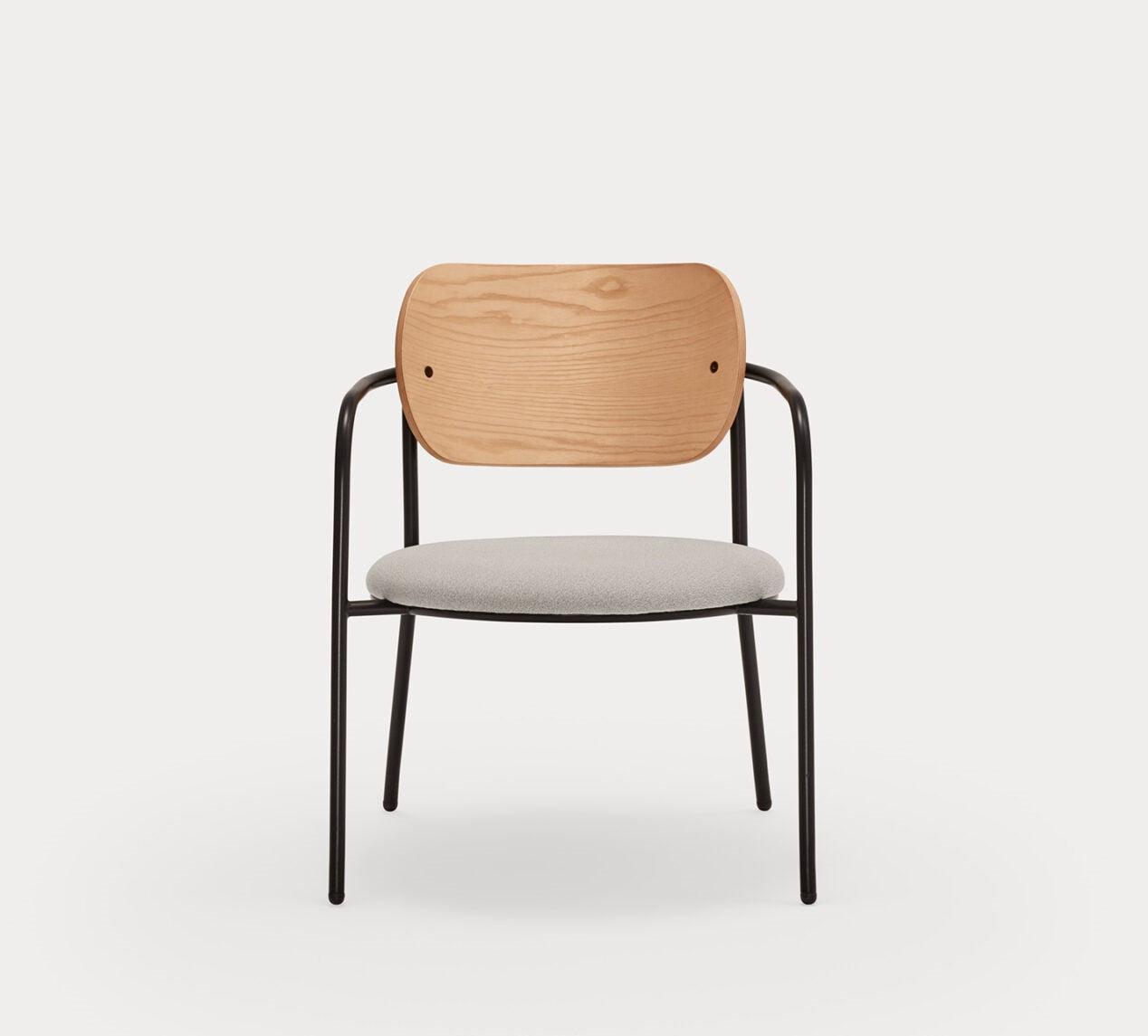 Fotel ECLIPSE dębowy Teulat Eye on Design