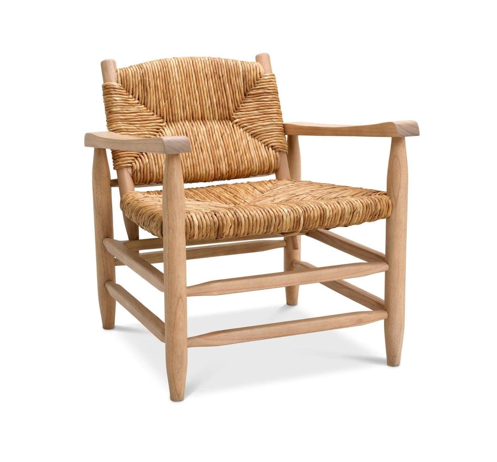 Fotel ELLIOTT trawa morska Eichholtz Eye on Design