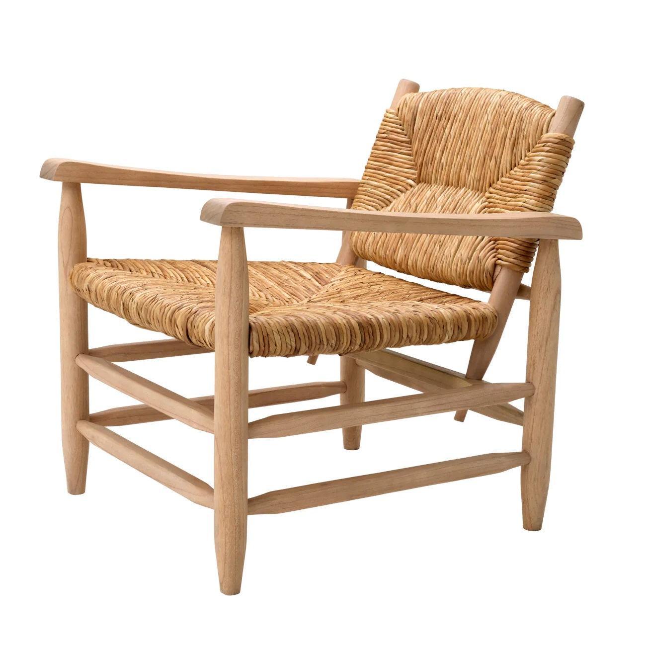 Fotel ELLIOTT trawa morska Eichholtz Eye on Design