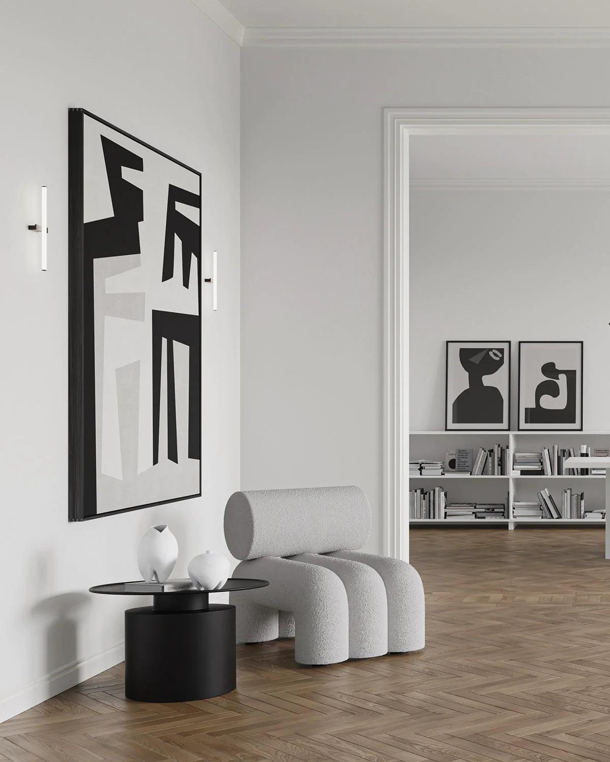 Fotel FOKU boucle biały 101 Copenhagen Eye on Design