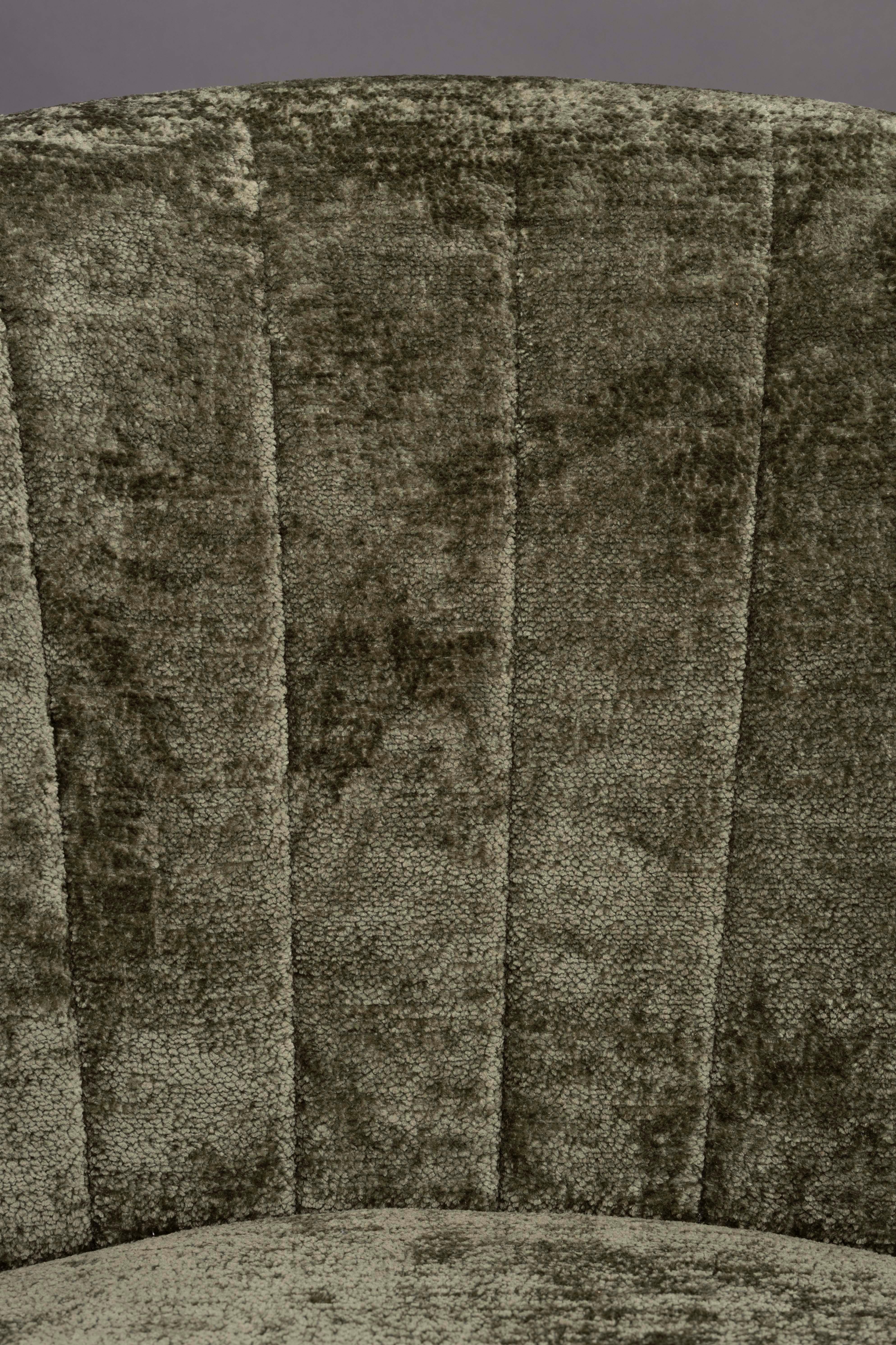 Georgia Chair Lounge Green Dutchbone Eye on Design