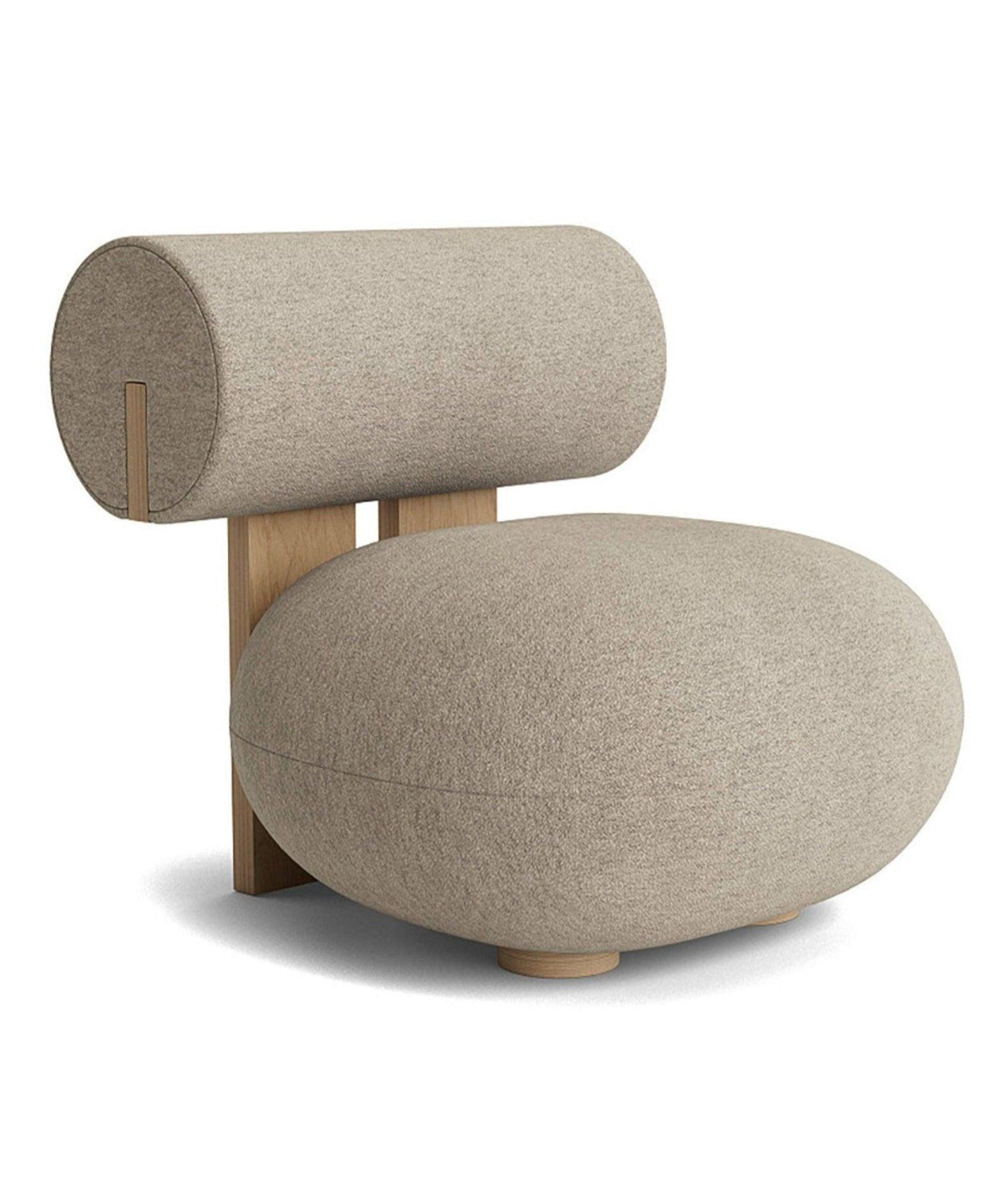 Fotel HIPPO dębowy NORR11 Eye on Design