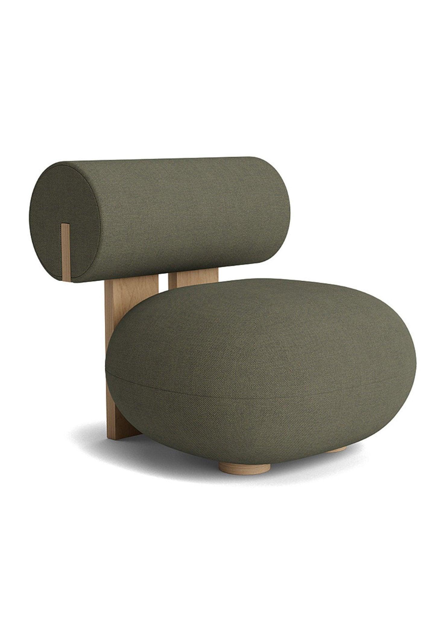 Fotel HIPPO dębowy NORR11 Eye on Design