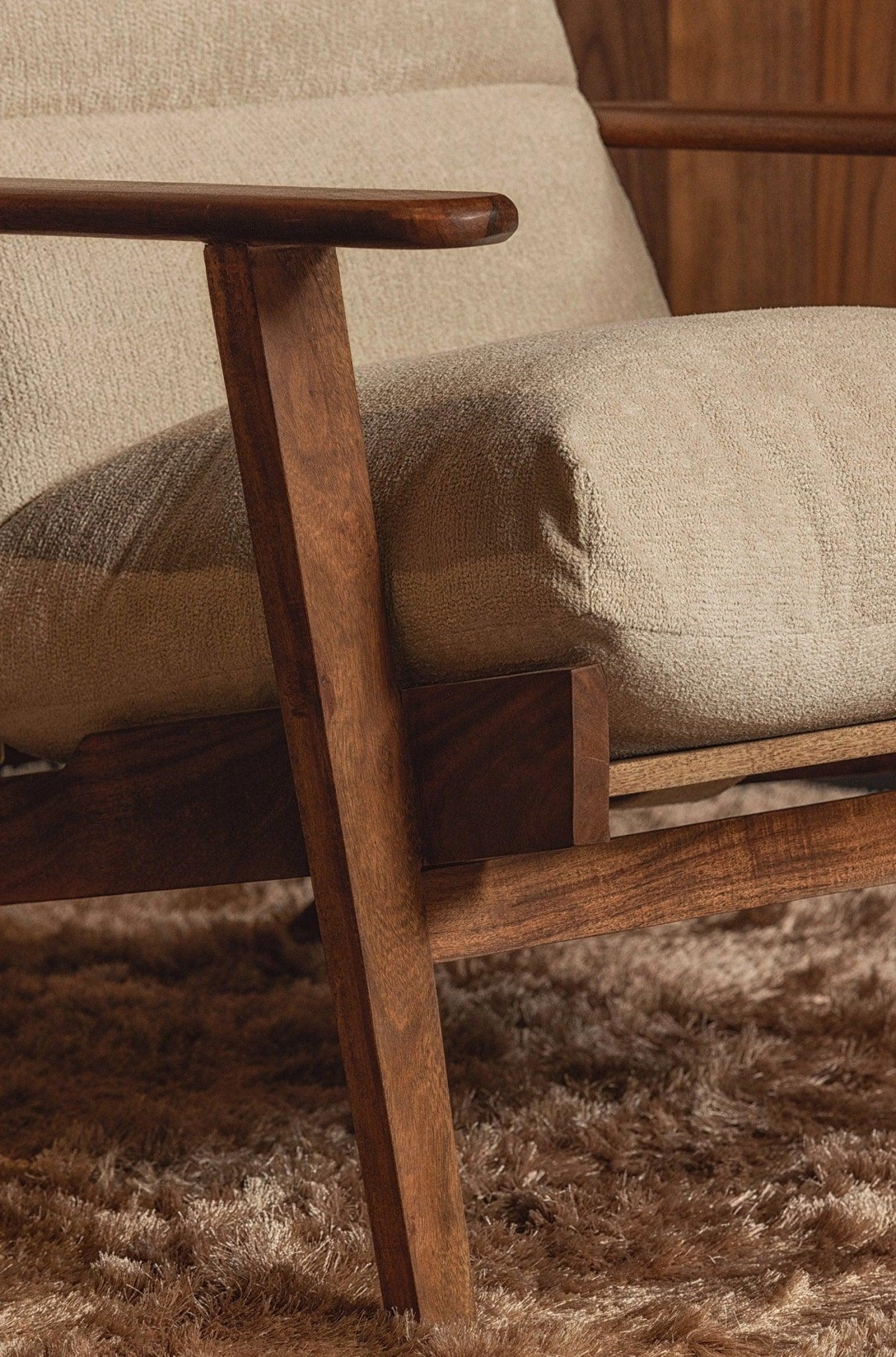 Fotel HOUSTON drewno akacjowe Be Pure Eye on Design