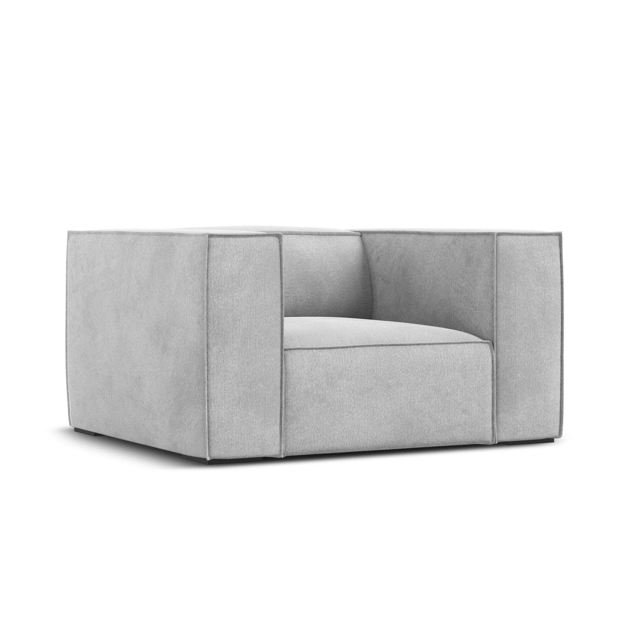 Fotel MADAME srebrny Windsor & Co Eye on Design