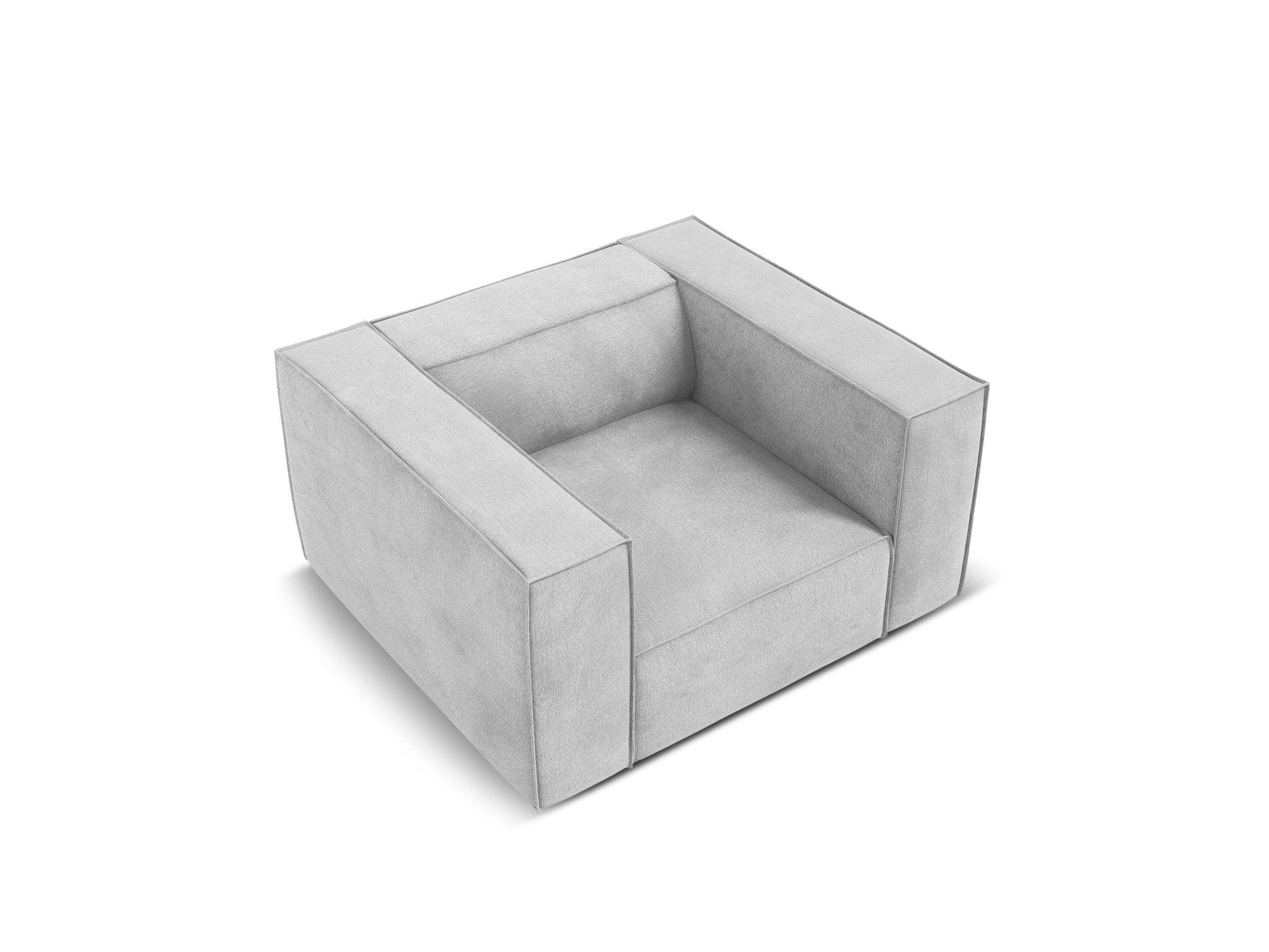 Fotel MADAME srebrny Windsor & Co Eye on Design