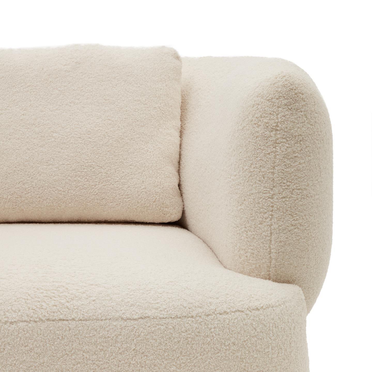 Fotel MARTINA baranek écru La Forma Eye on Design