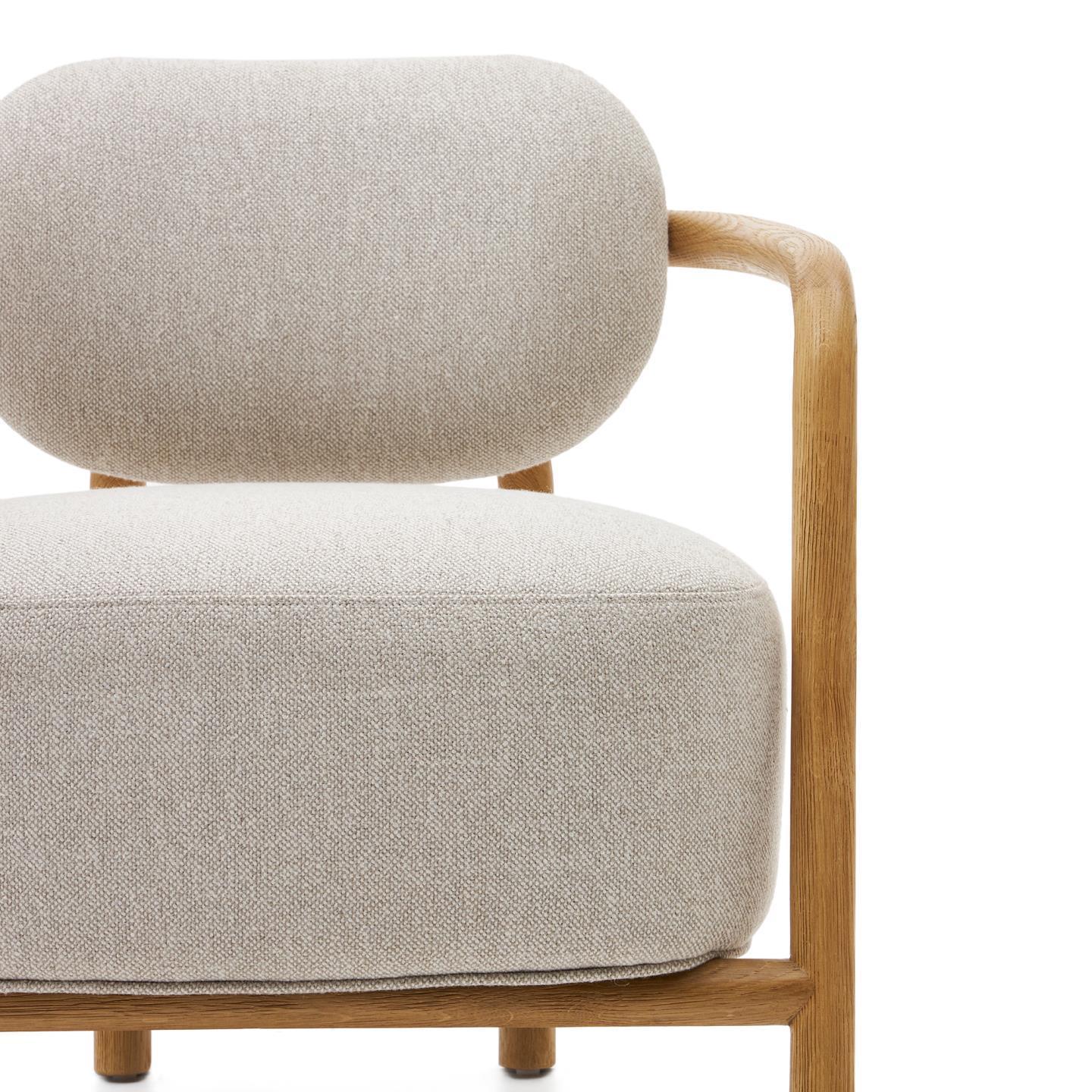 Fotel MELQUI beżowy La Forma Eye on Design