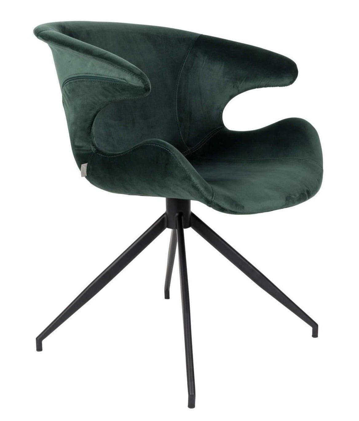 Fotel MIA zielony Zuiver Eye on Design