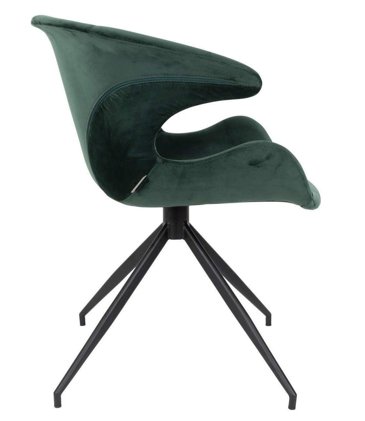 Fotel MIA zielony Zuiver Eye on Design