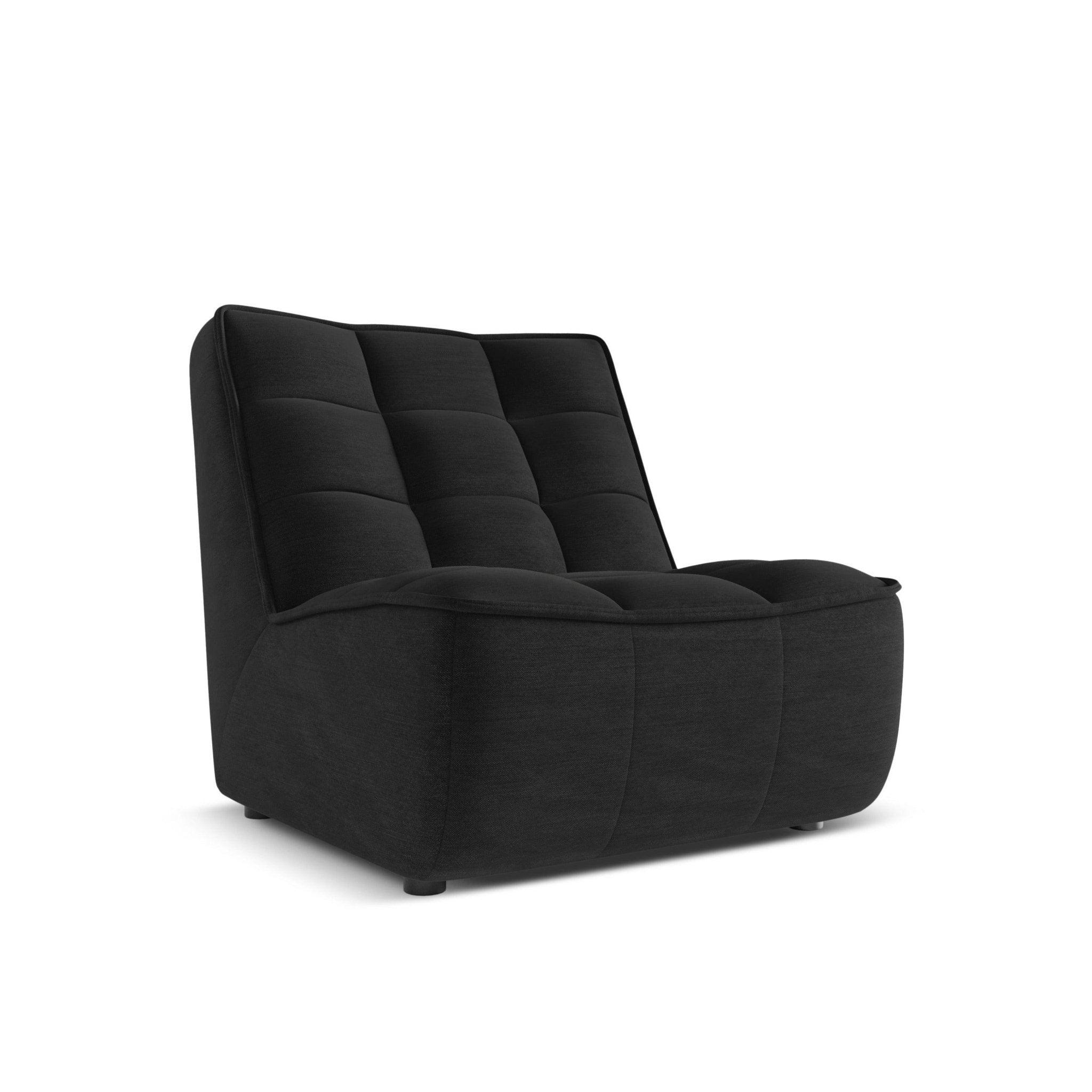 Fotel MONI czarny melanż Maison Heritage Eye on Design