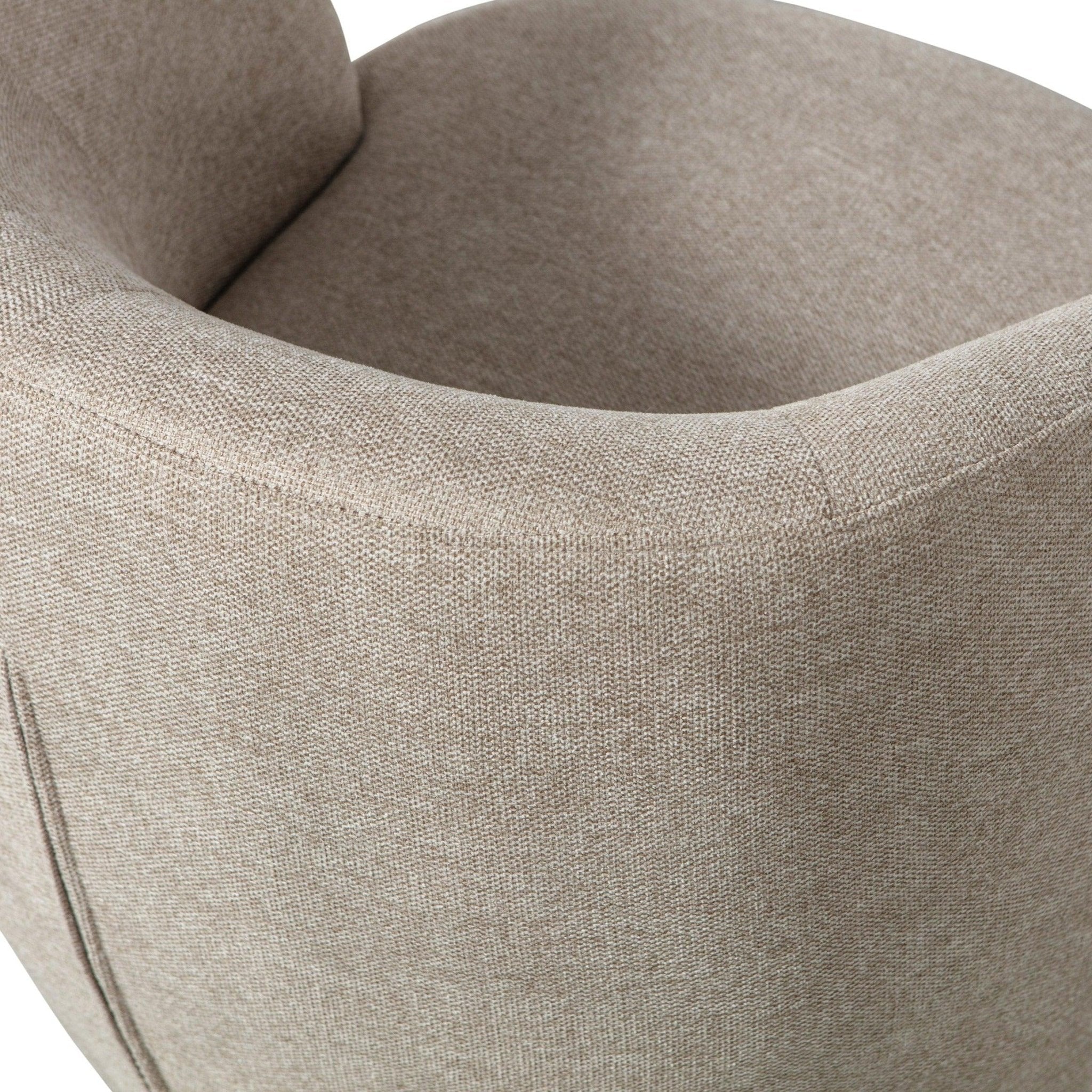 Fotel obrotowy SERRA piaskowy Woood Exclusive Eye on Design