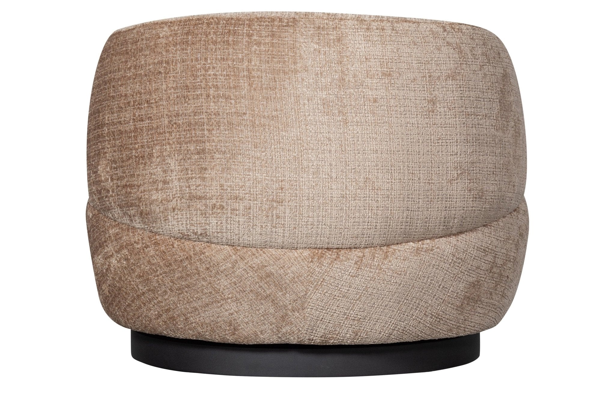 Fotel obrotowy WOOLLY piaskowy szenil Be Pure Eye on Design