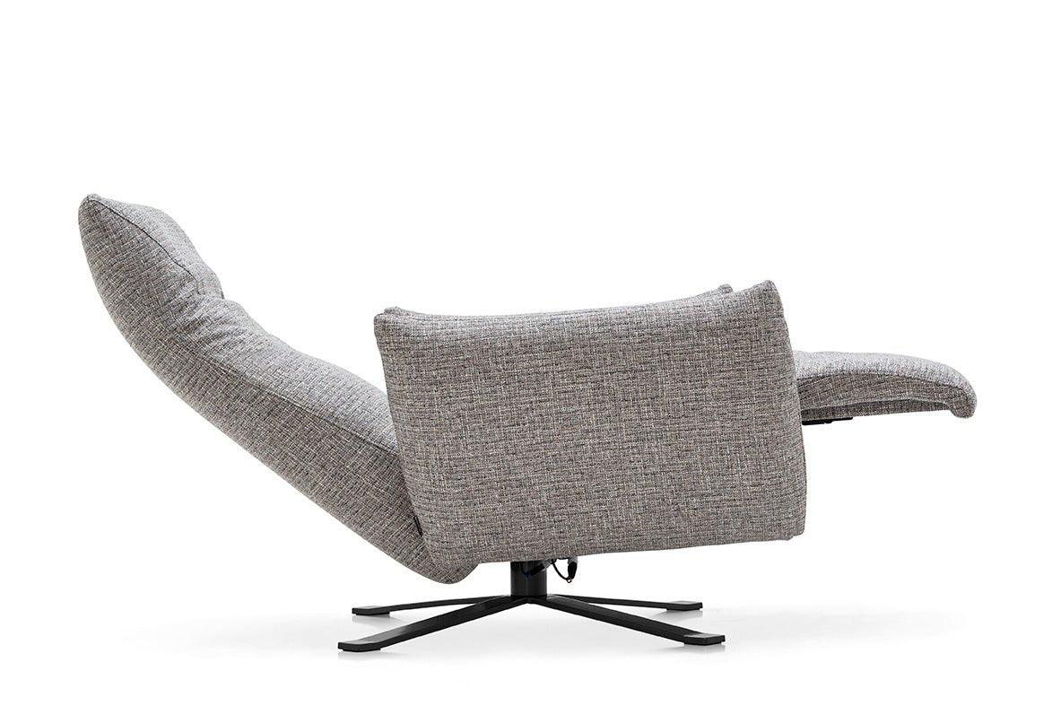 Fotel obrotowy wypoczynkowy POLSE tapicerowany Calligaris Eye on Design