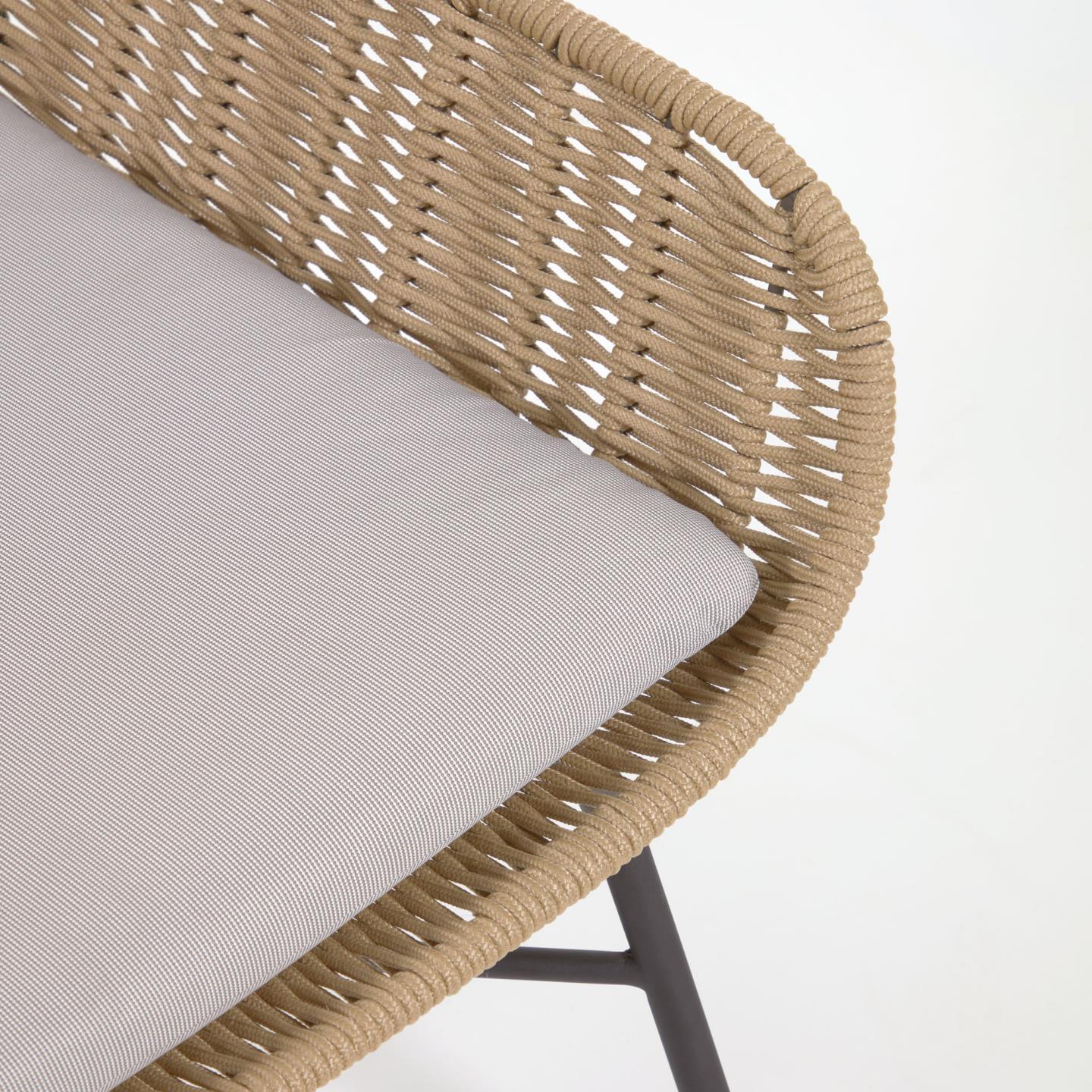 Fotel ogrodowy ABELI beżowy La Forma Eye on Design