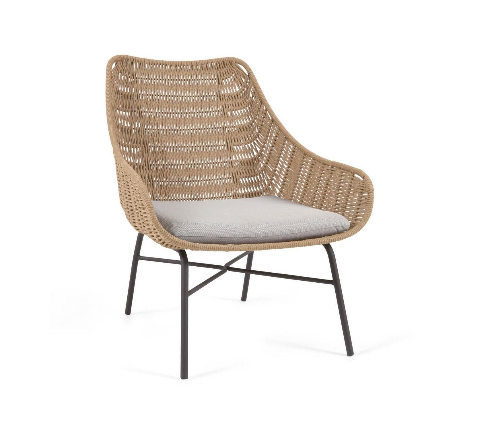 Fotel ogrodowy ABELI beżowy La Forma Eye on Design