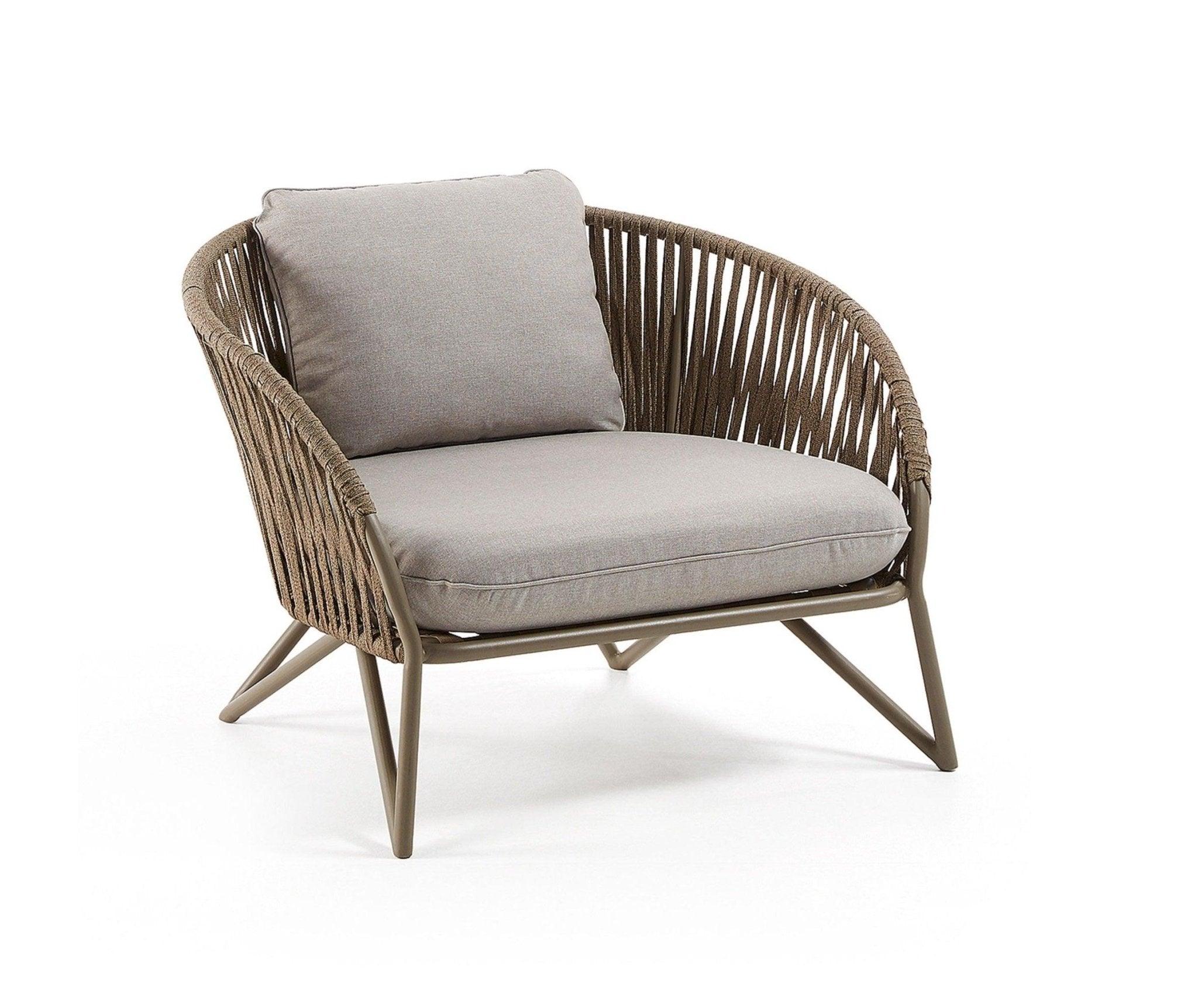 Fotel ogrodowy BRANZIE brązowy La Forma Eye on Design