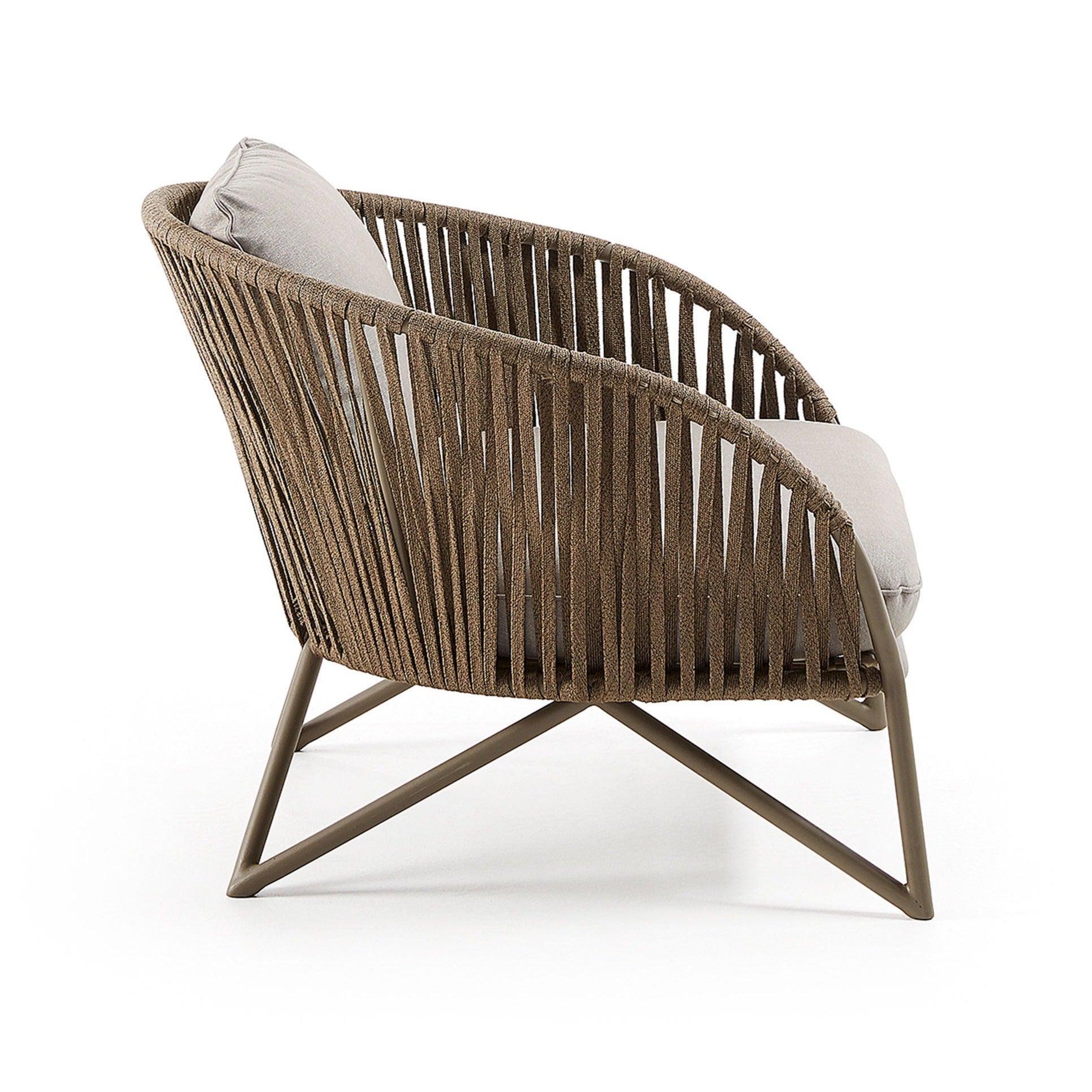 Fotel ogrodowy BRANZIE brązowy La Forma Eye on Design