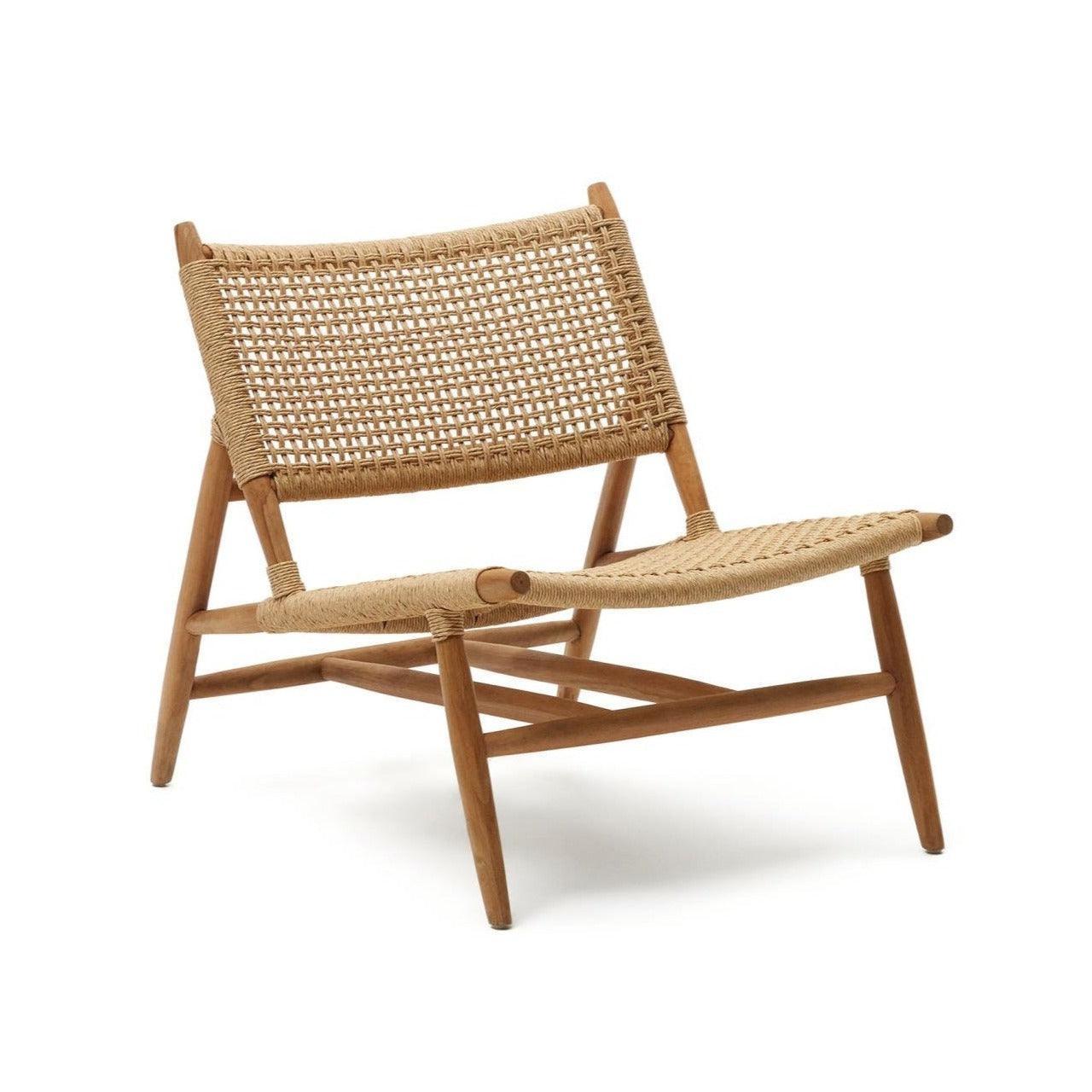 Fotel ogrodowy CODOLAR lite drewno tekowe La Forma Eye on Design