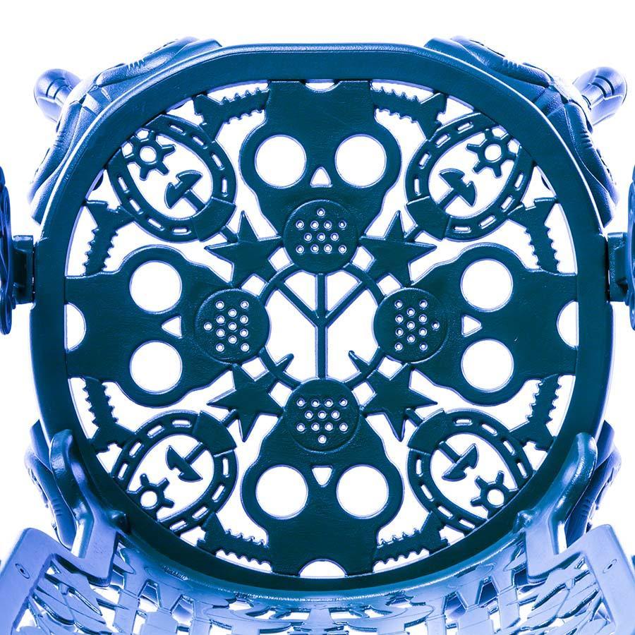 Fotel ogrodowy INDUSTRY niebieski Seletti Eye on Design