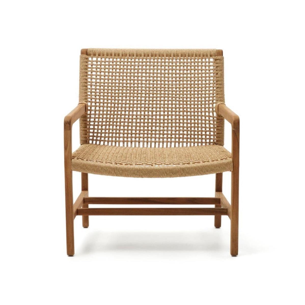 Fotel ogrodowy SABOLLA lite drewno tekowe La Forma Eye on Design