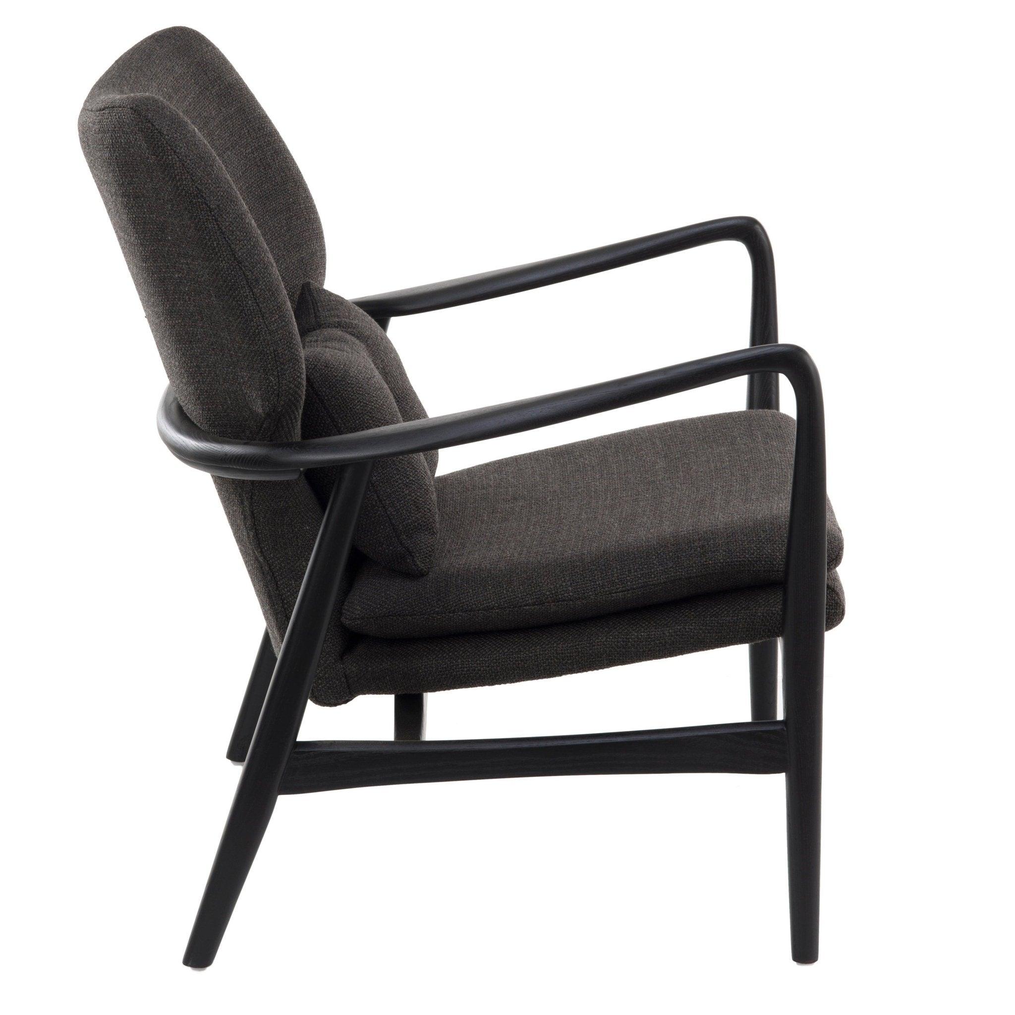 Fotel PEGGY czarny Pols Potten Eye on Design