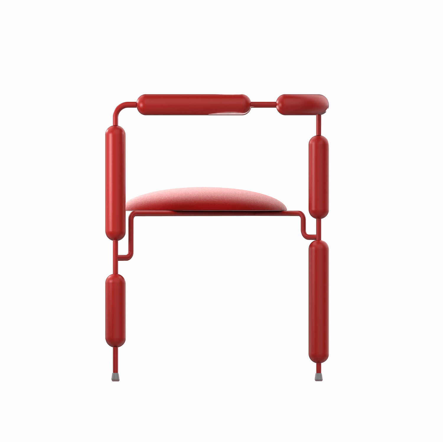 Fotel POODLE stalowy Mati Sipiora Eye on Design