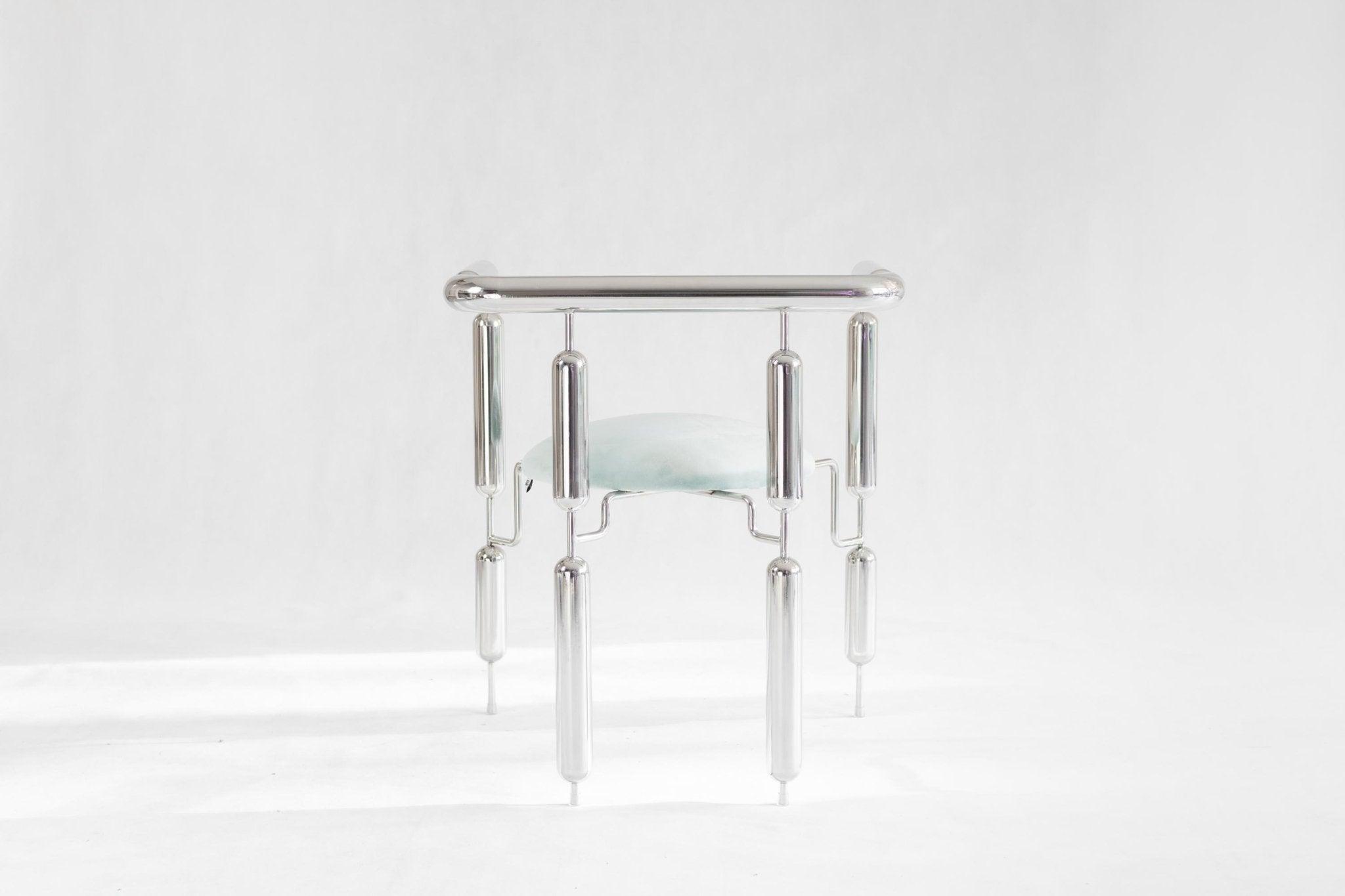 Fotel POODLE stalowy Mati Sipiora Eye on Design