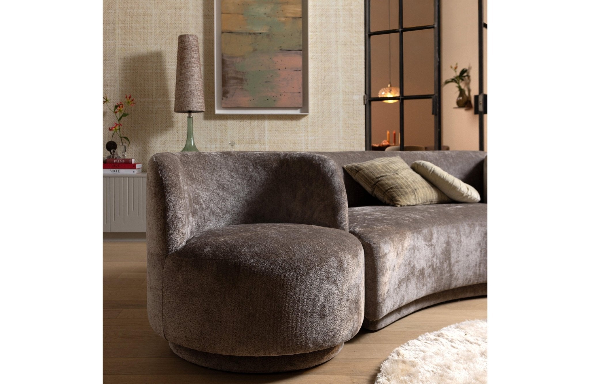 Fotel POPULAR brązowy Be Pure Eye on Design