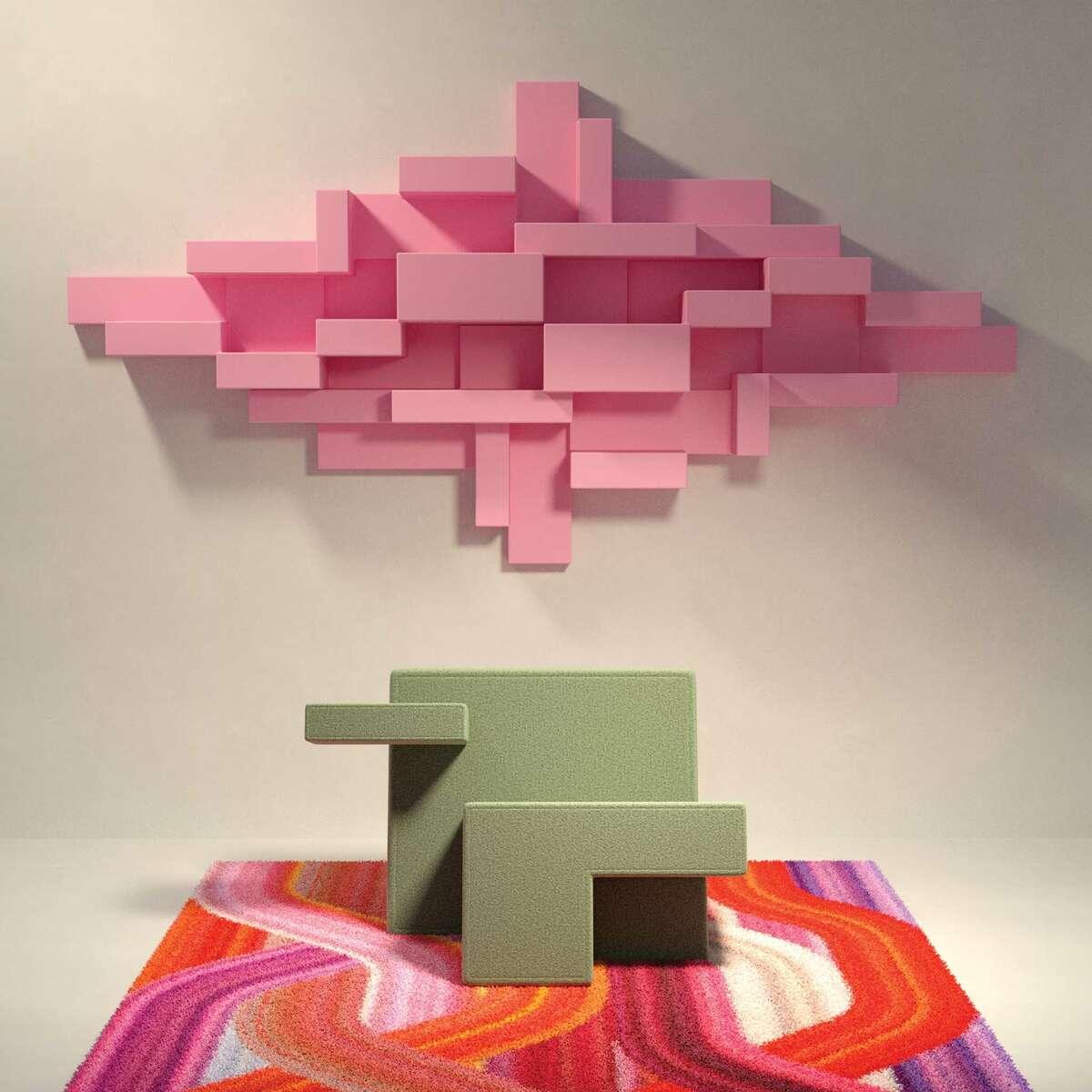 Fotel PRIMITIVE zielony Qeeboo Eye on Design