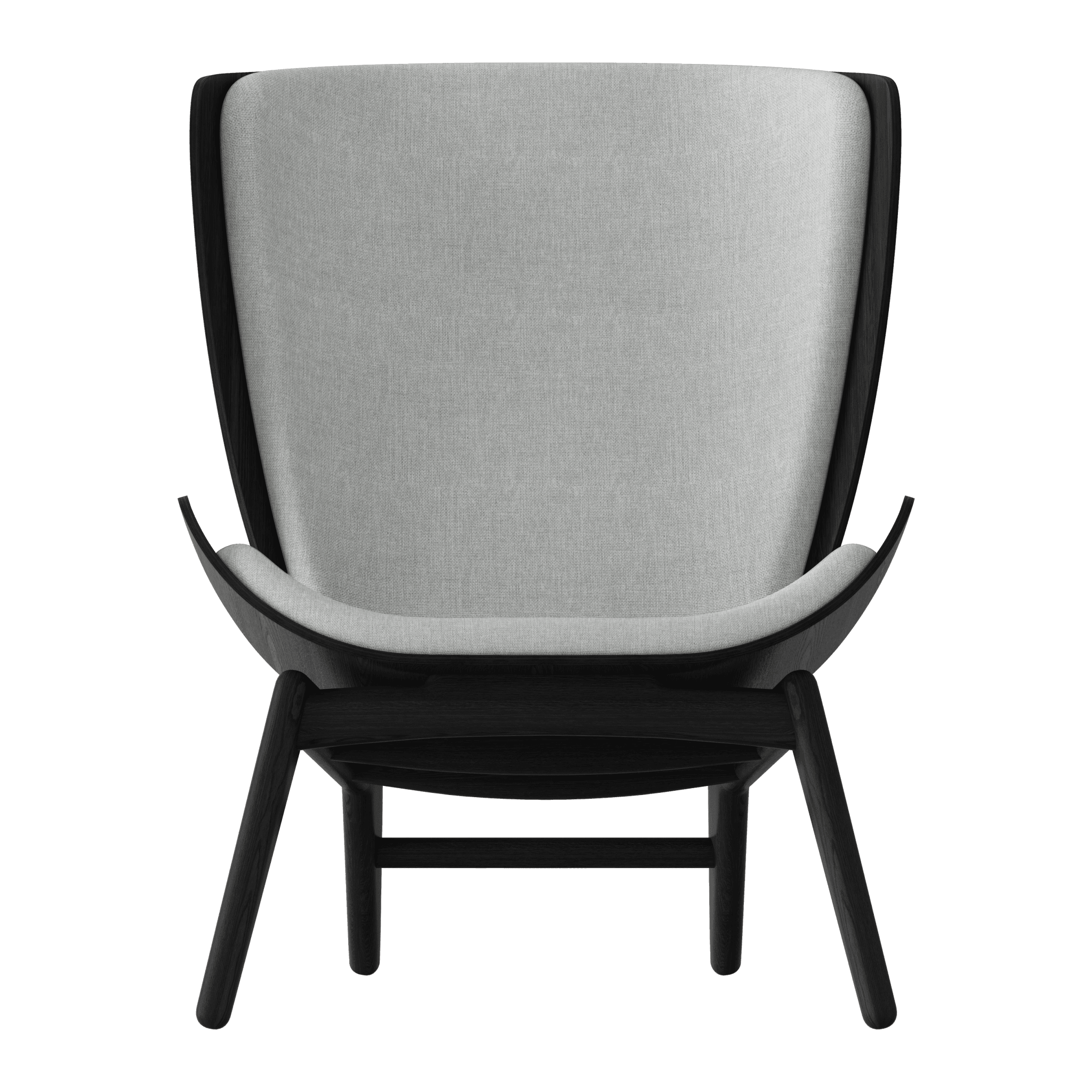 Fotel READER baby blue z czarną podstawą UMAGE Eye on Design