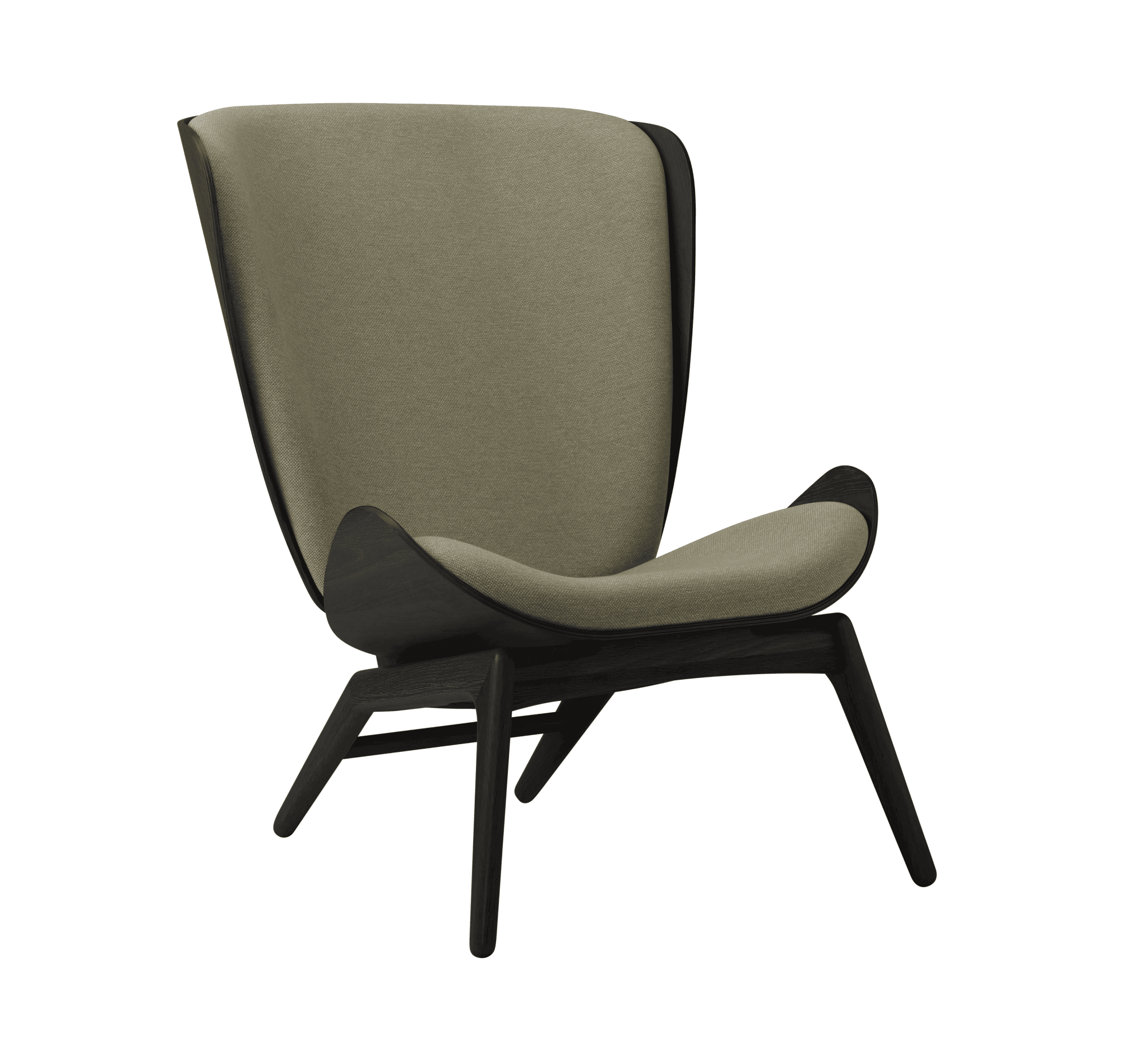 Fotel READER szałwiowy z czarną podstawą UMAGE Eye on Design