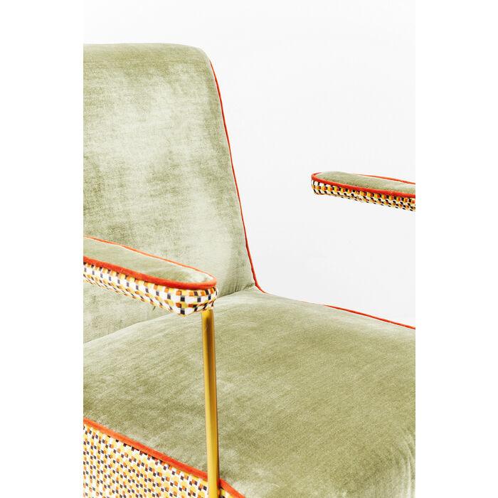 Fotel retro AUNT BETTY zielony - Eye on Design