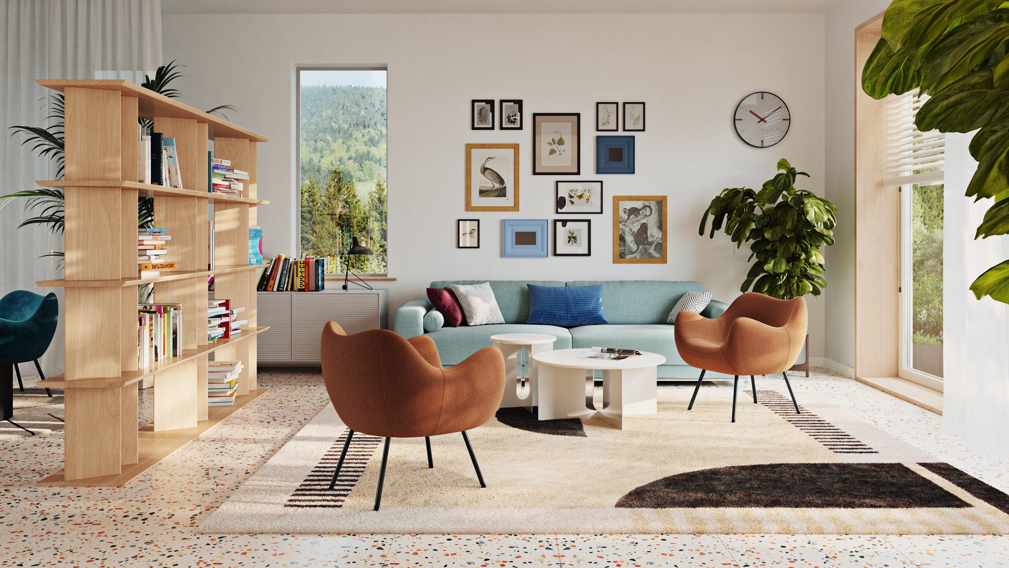 Fotel RM58 CLASSIC SOFT Vzór Eye on Design