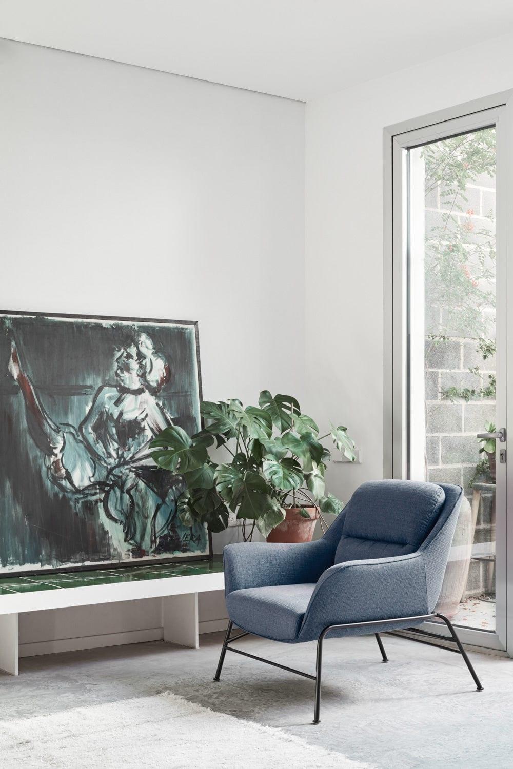 Fotel SADIRA niebieski Teulat Eye on Design