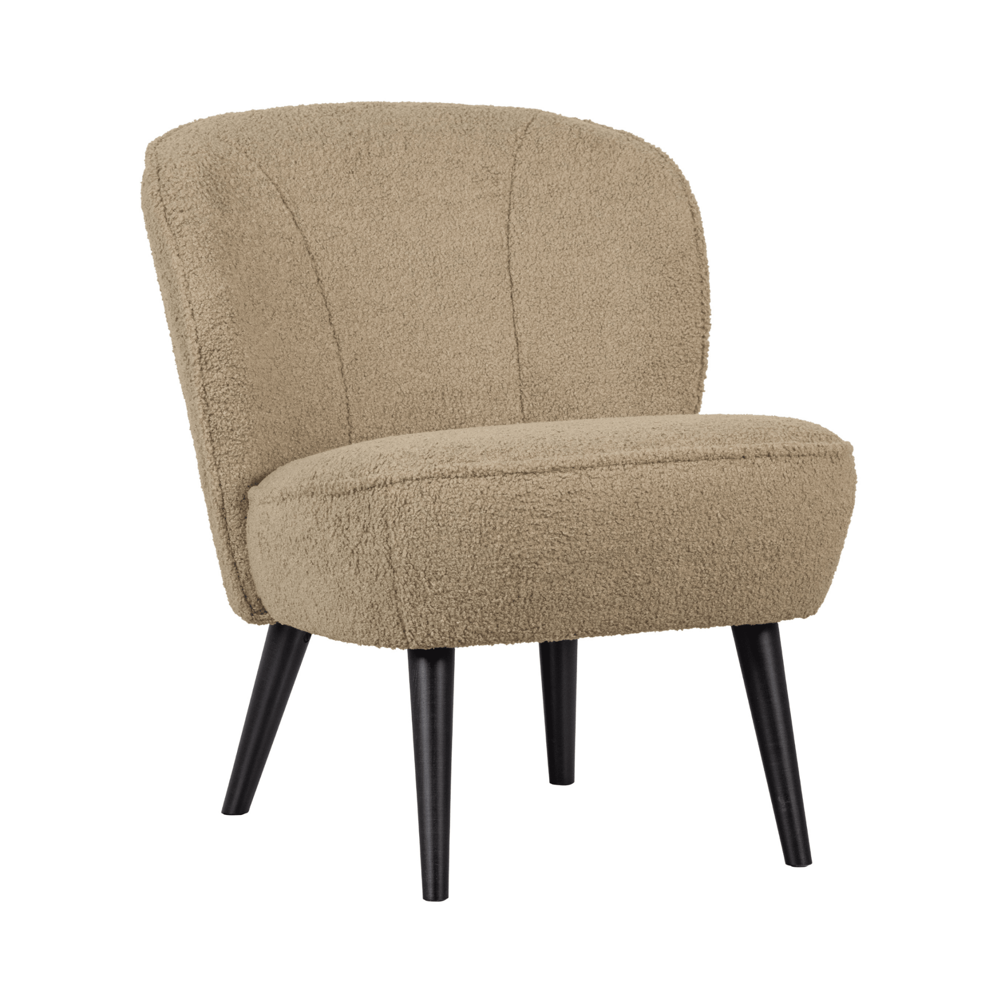 Fotel SARA plusz piaskowy Woood Eye on Design