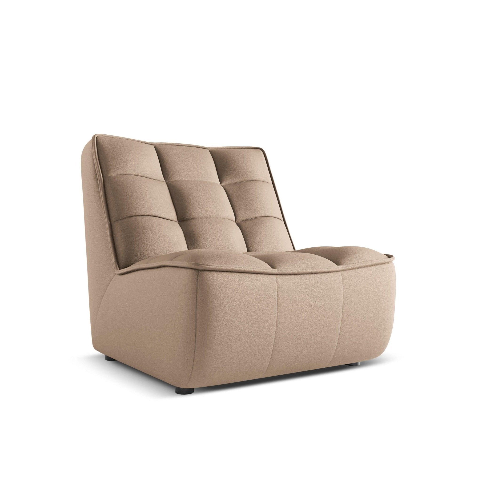 Fotel skórzany MONI cappuccino Maison Heritage Eye on Design