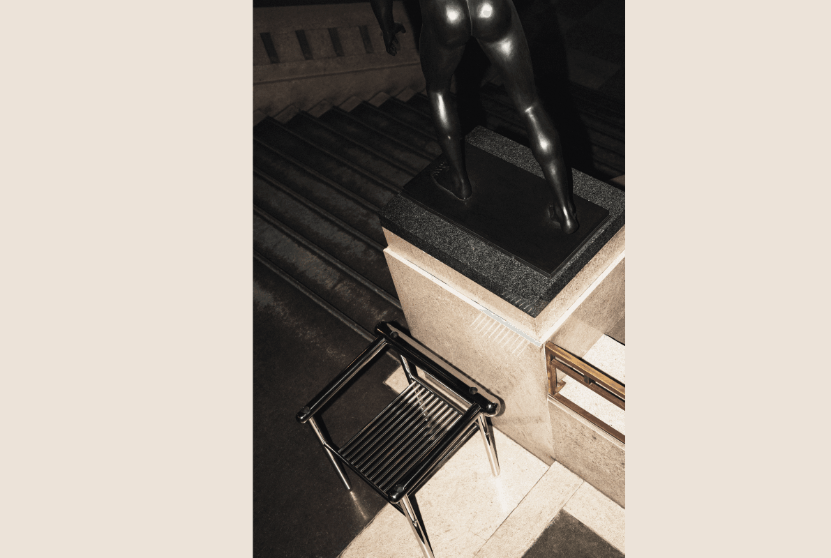 Fotel SPEKTRA stalowy Mati Sipiora Eye on Design