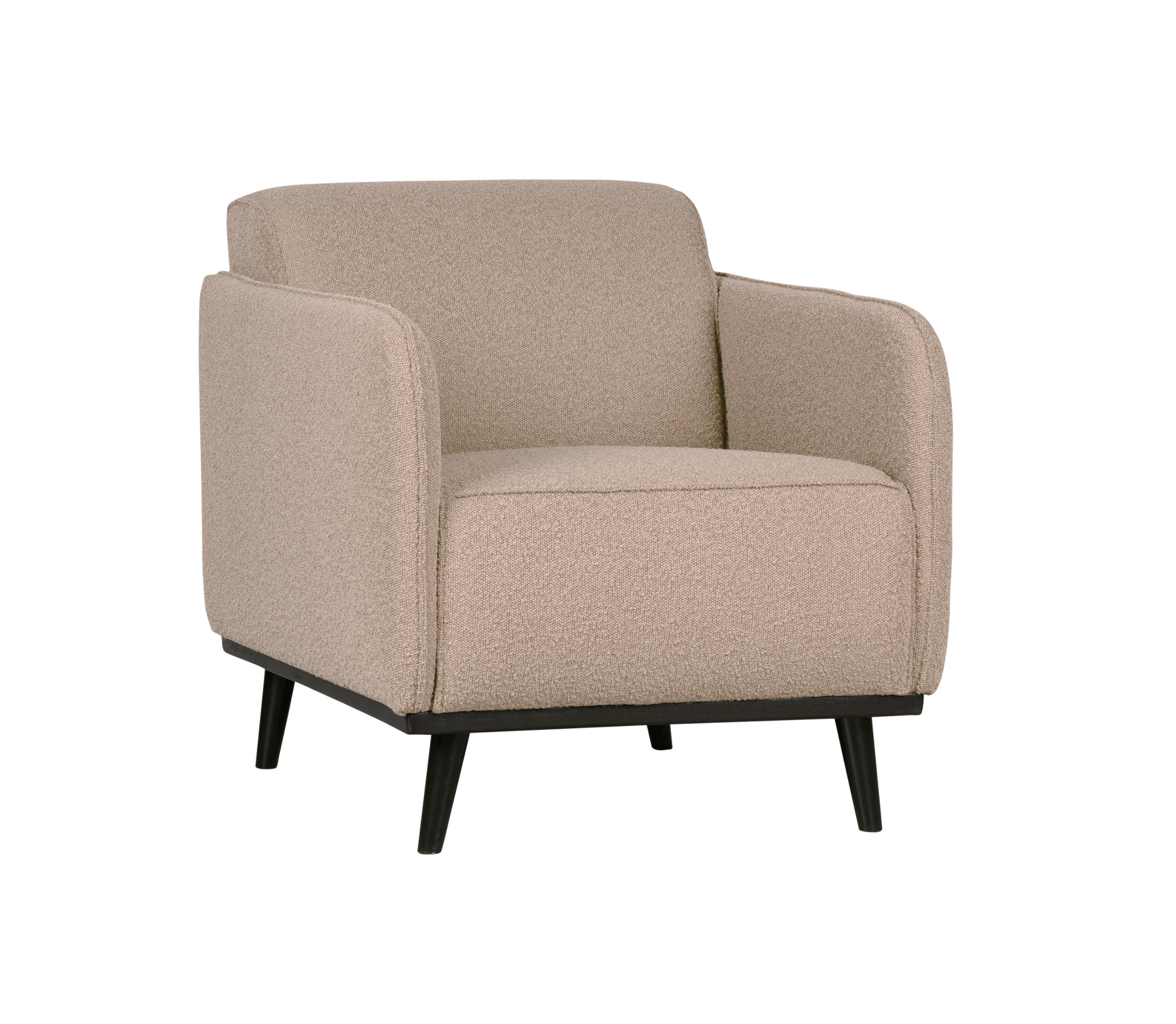 Fotel STATEMENT boucle beżowy Be Pure Eye on Design