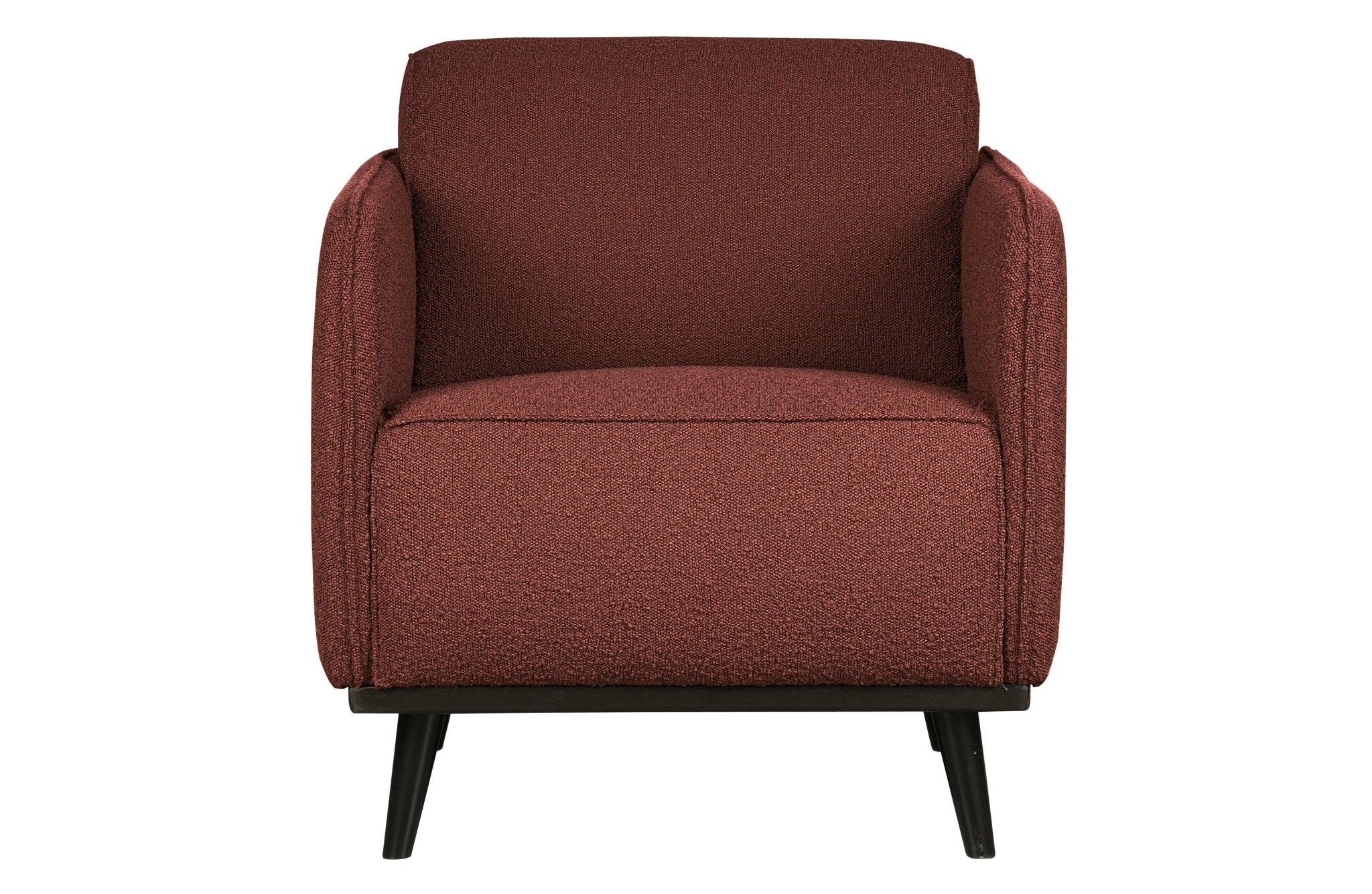 Fotel STATEMENT boucle kasztanowy Be Pure Eye on Design