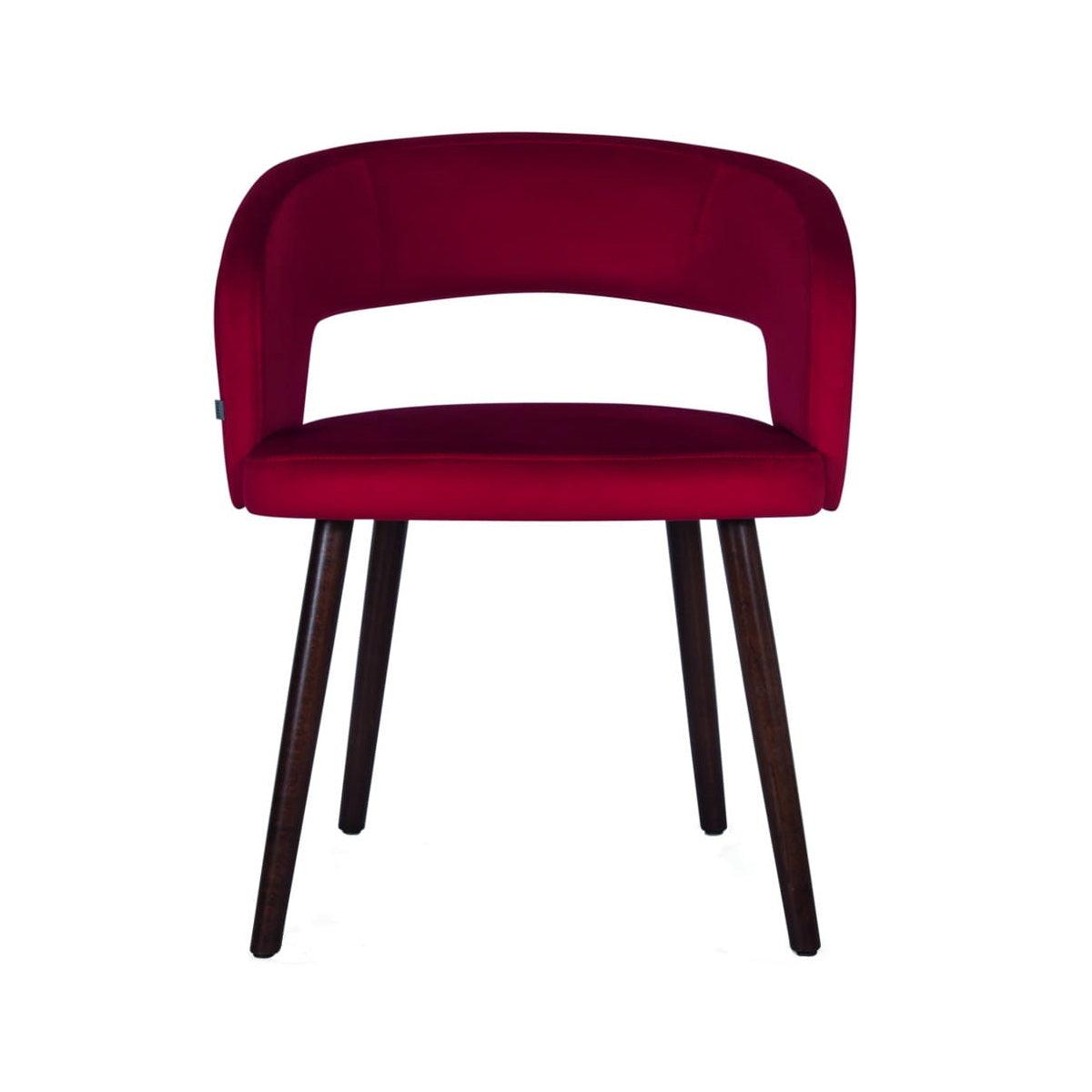 Fotel tapicerowany CUBE B-1523 drewno bukowe Fameg Eye on Design