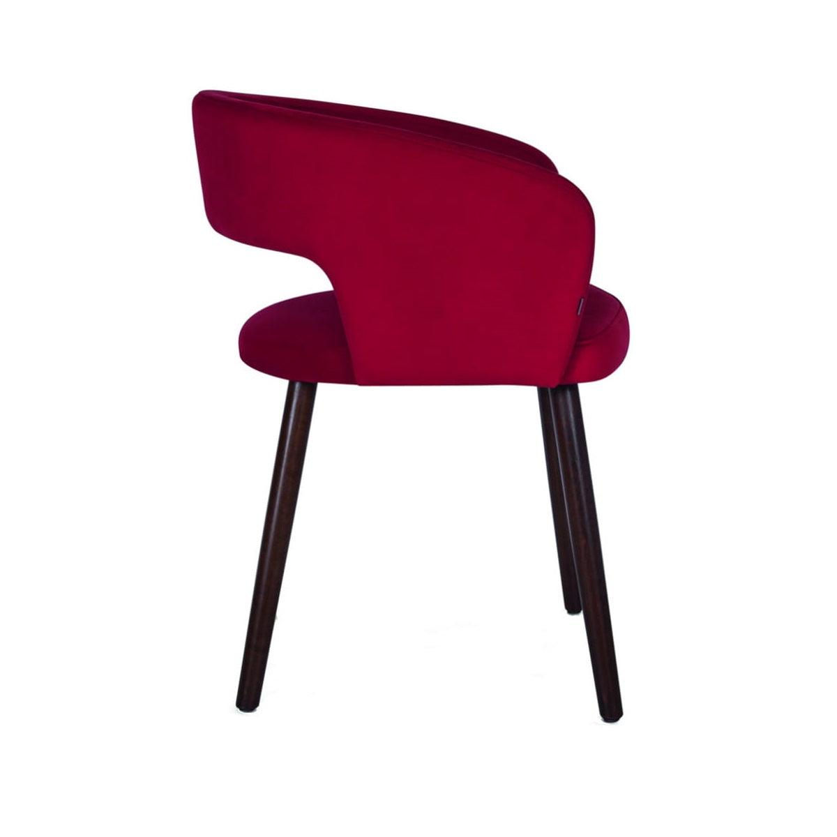 Fotel tapicerowany CUBE B-1523 drewno bukowe Fameg Eye on Design