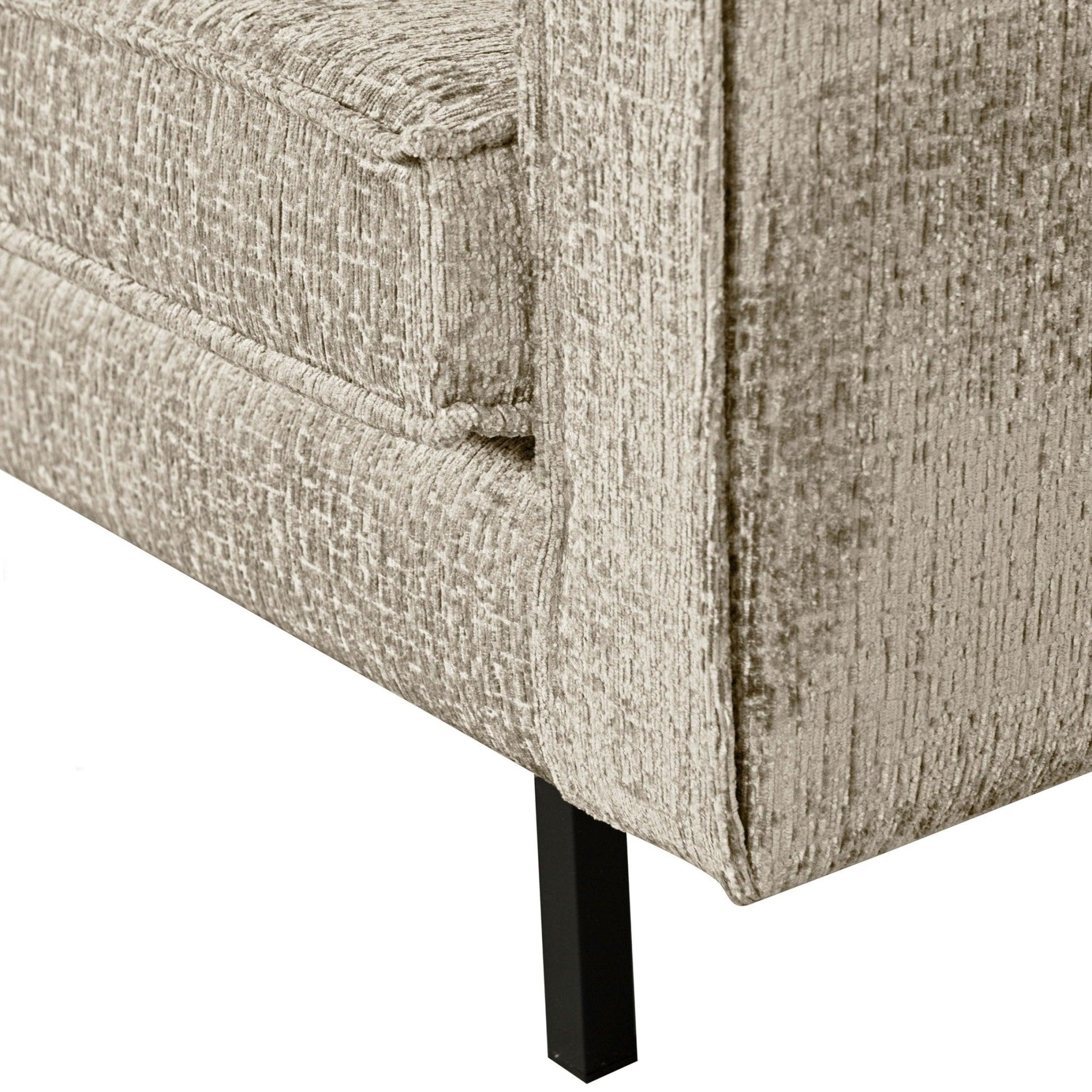 Fotel welurowy RODEO beżowy Be Pure Eye on Design