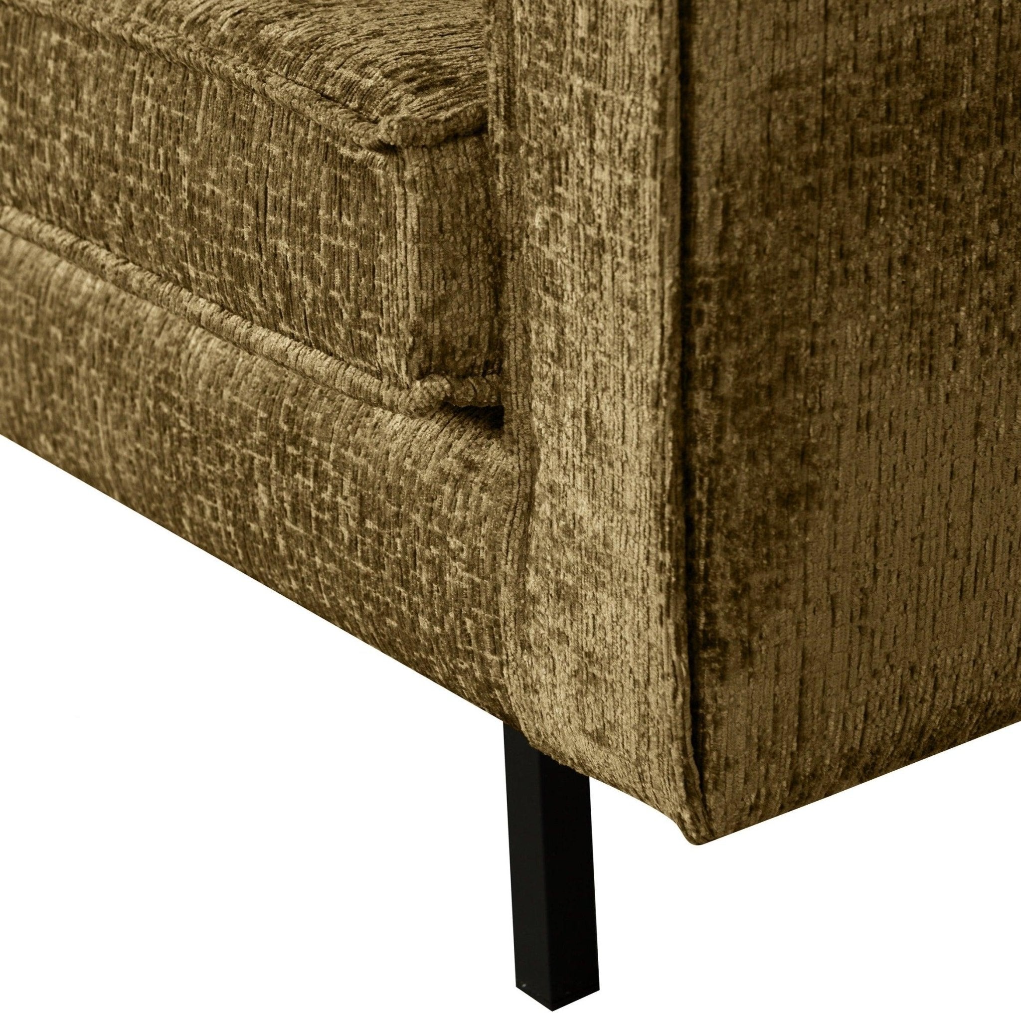 Fotel welurowy RODEO brązowy Be Pure Eye on Design