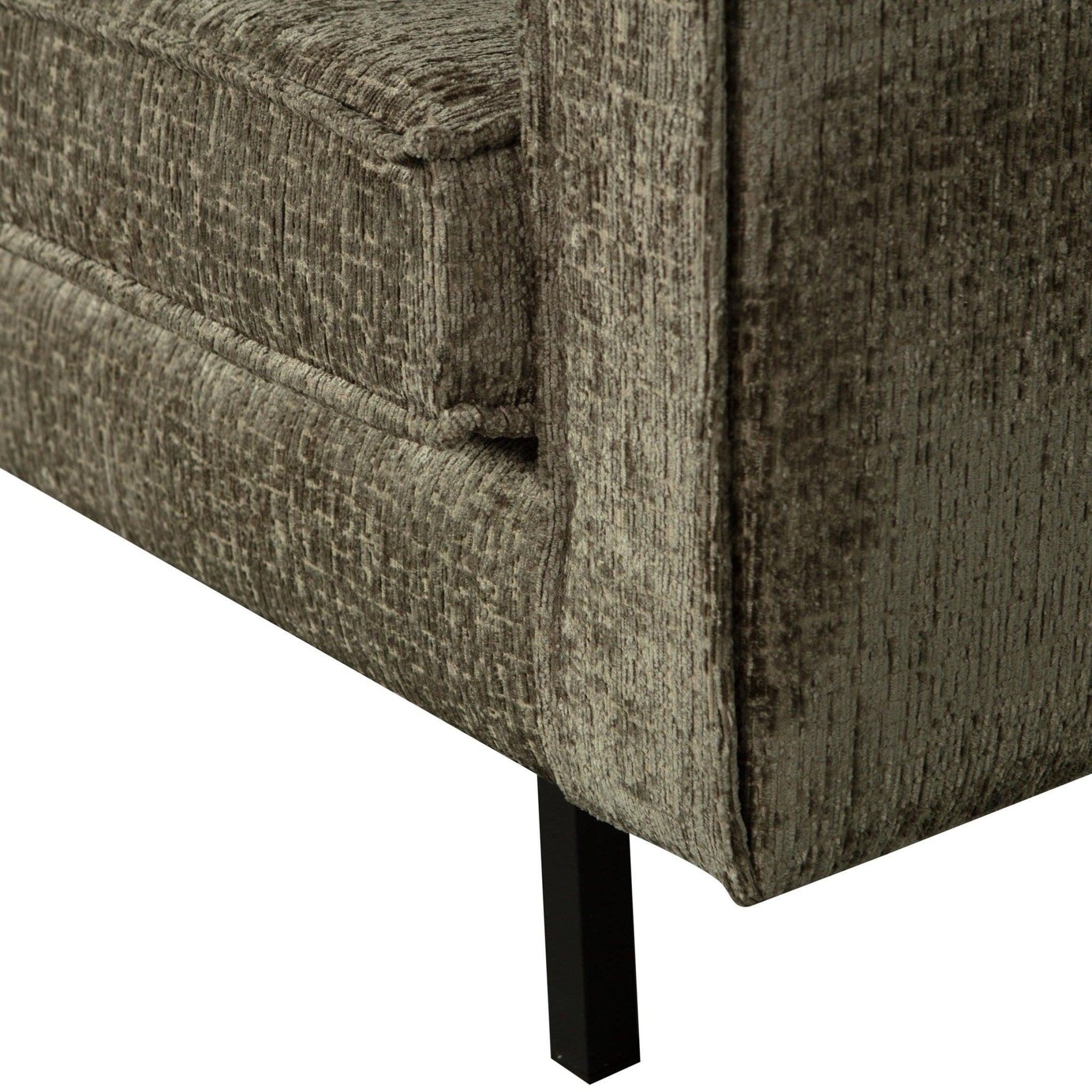 Fotel welurowy RODEO szarozielony Be Pure Eye on Design